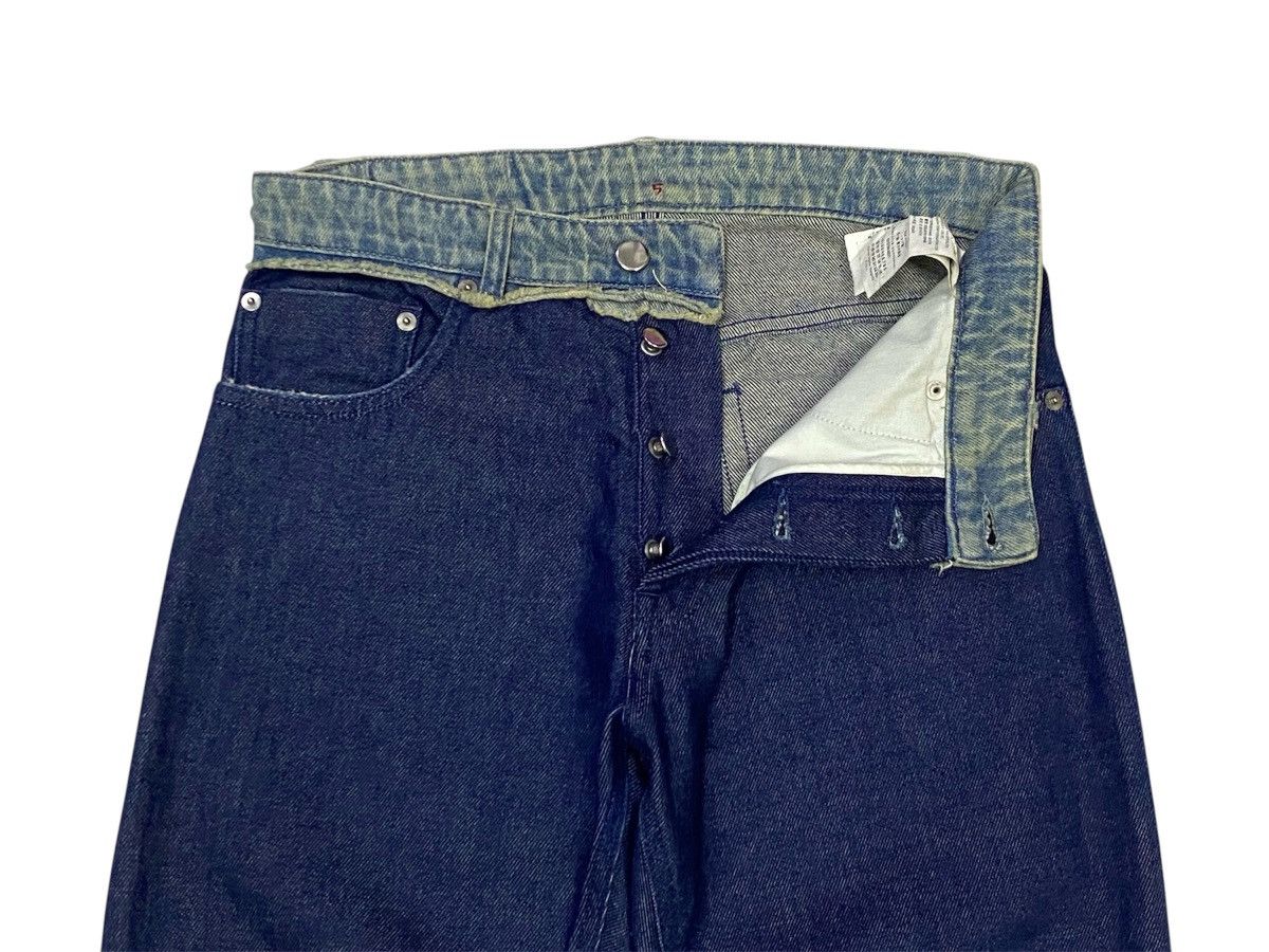 Maison Margiela Maison Martin Marglela Hem faux fur Jeans Pants Size 29" - 3 Thumbnail