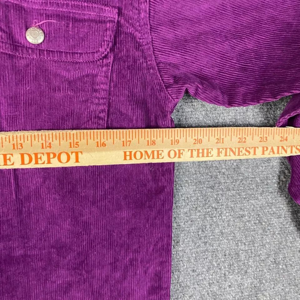 Other North West Blue 1/4 Zip Women's Medium Corduroy Purple M Size M / US 6-8 / IT 42-44 - 5 Thumbnail
