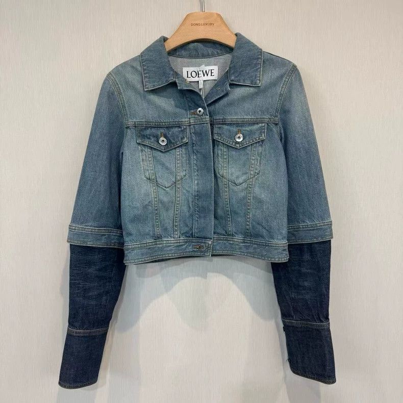 Loewe LOEWE Denim Jacket Size XS / US 0-2 / IT 36-38 - 1 Thumbnail