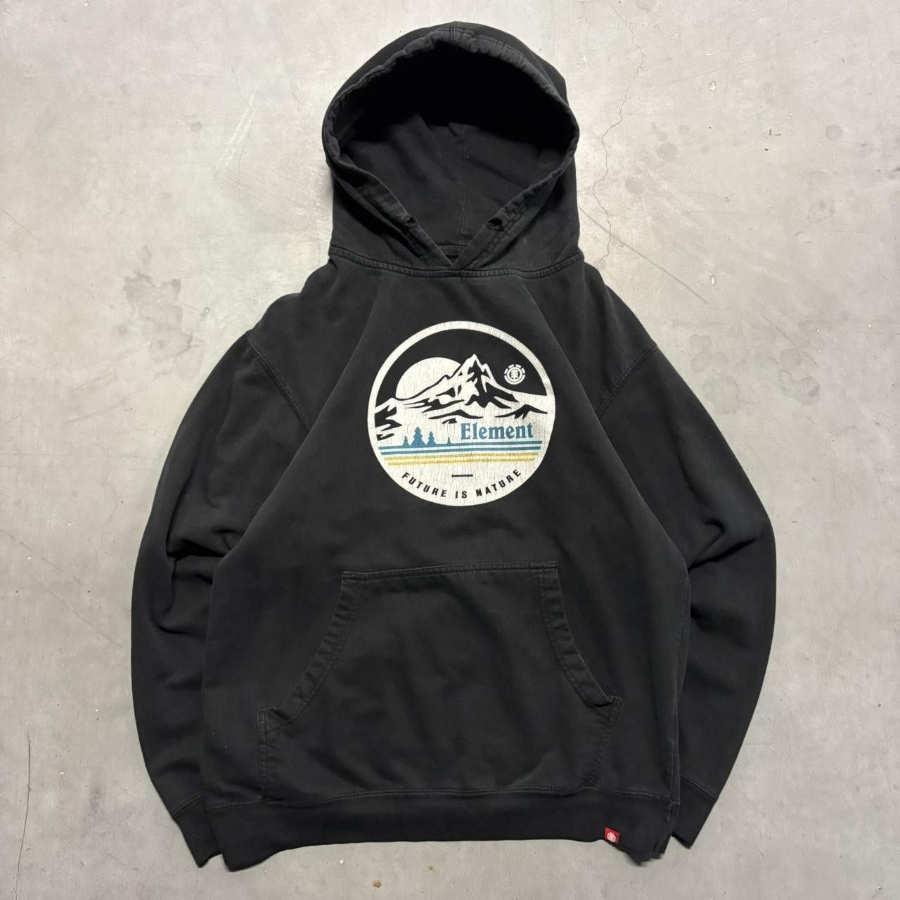 Vintage Crazy Vintage Y2K/2000s Grunge Element Future is Nature Graphic Hoodie! Size US M / EU 48-50 / 2 - 1 Thumbnail