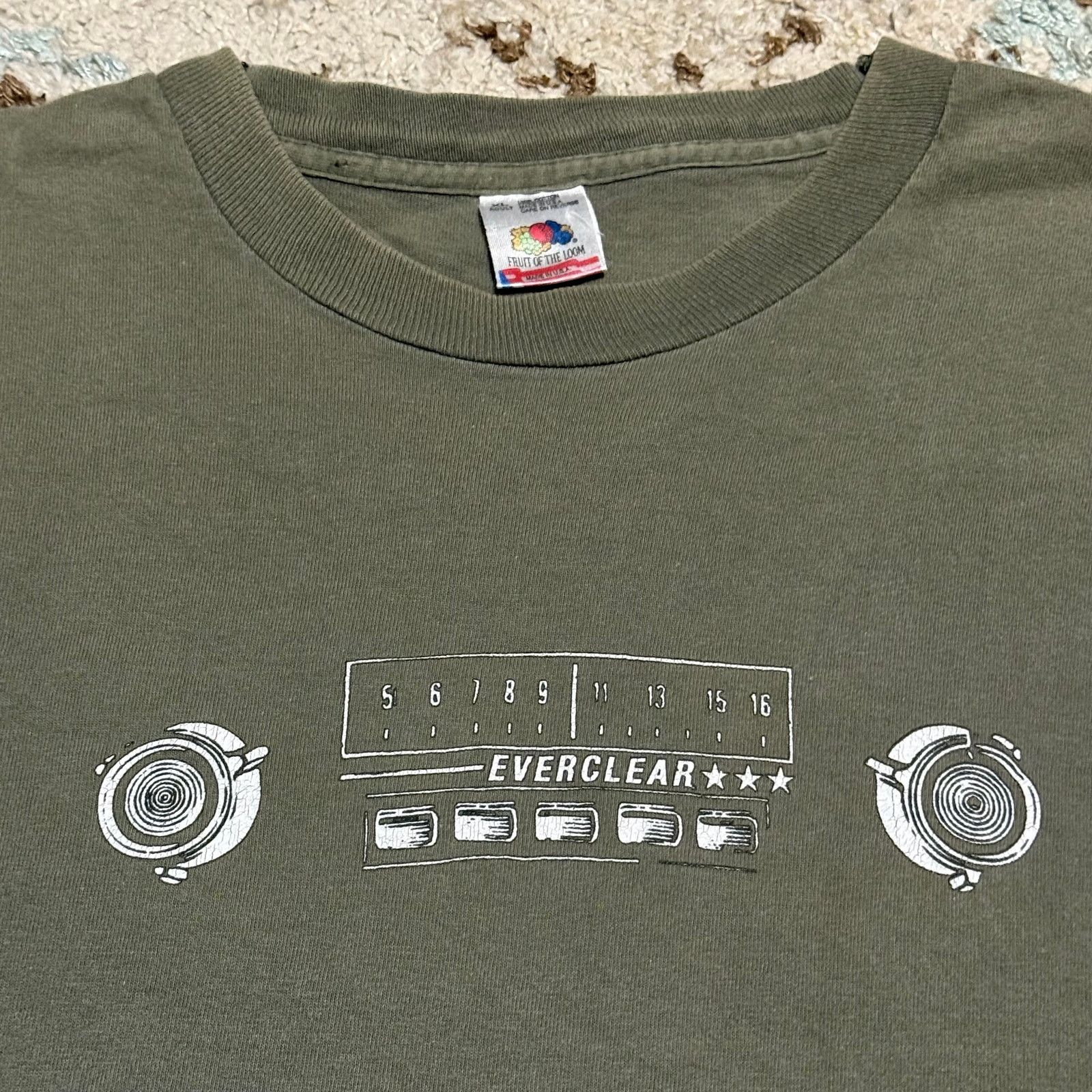 Band Tees × Vintage 1995 Everclear Sparkle and Fade Radio Shirt Size XL Alt Rock Size US XL / EU 56 / 4 - 1 Thumbnail