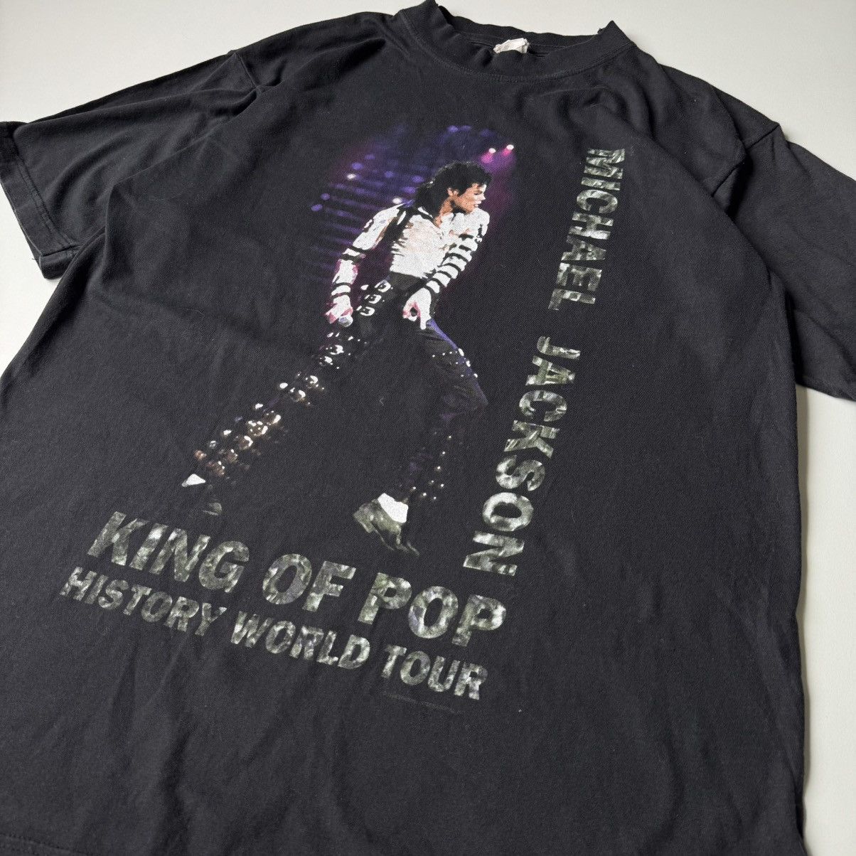 Michael Jackson × Vintage 1996 Michael Jackson King of Pop History World Tour 90s Size US M / EU 48-50 / 2 - 10 Thumbnail