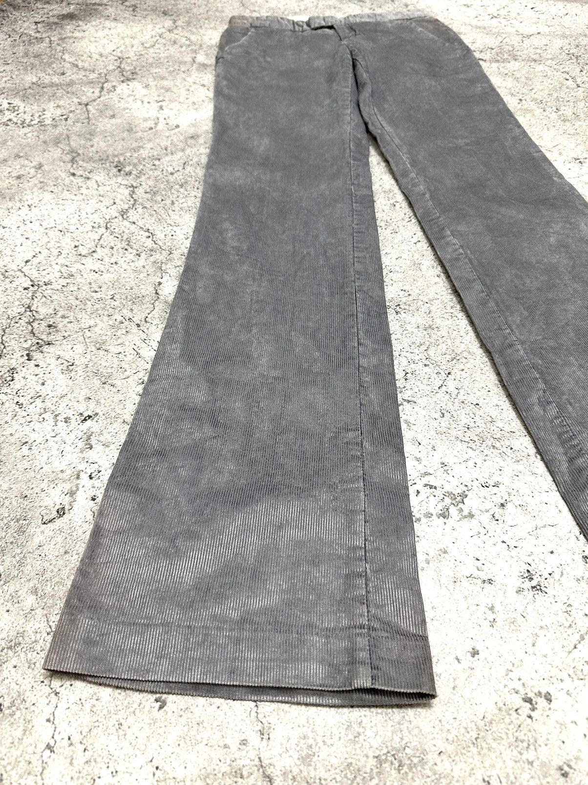 Alexander McQueen AW2002 Alexander Mcqueen Metallic Bootcut Podium Pants Size 27" / US 4 / IT 40 - 7 Thumbnail