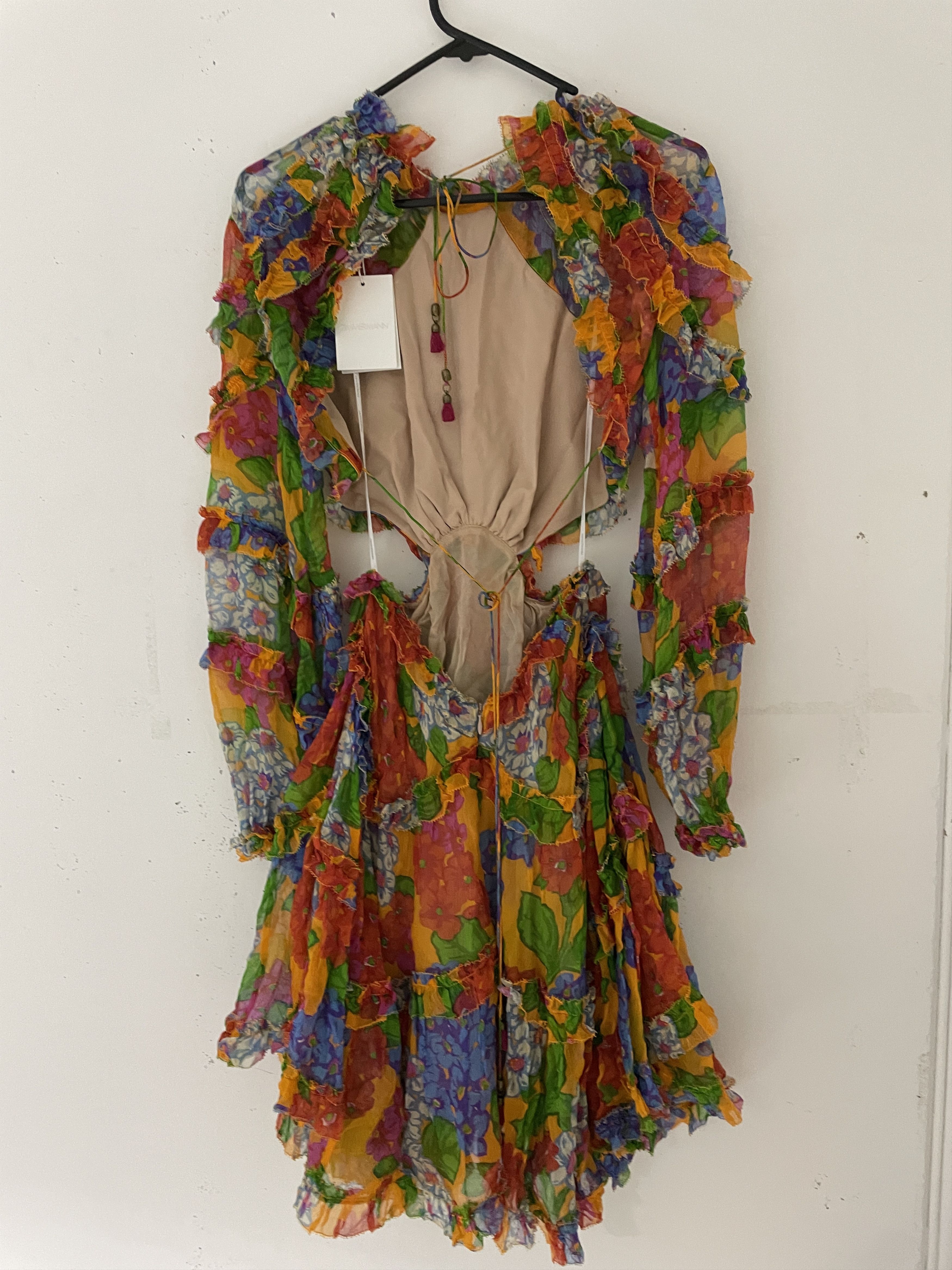 Zimmermann RIDERS FRILL MINI DRESS Size M / US 6-8 / IT 42-44 - 6 Thumbnail