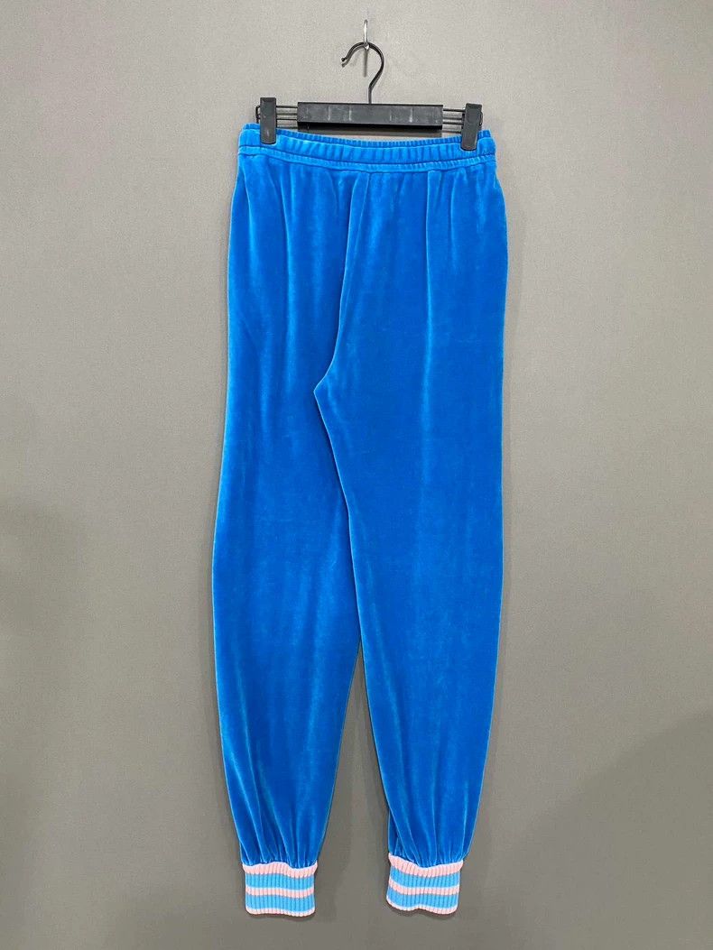Gucci Gucci Size XS Blue velvet leggings 2506-Nextarrow Size US 27 - 3 Thumbnail