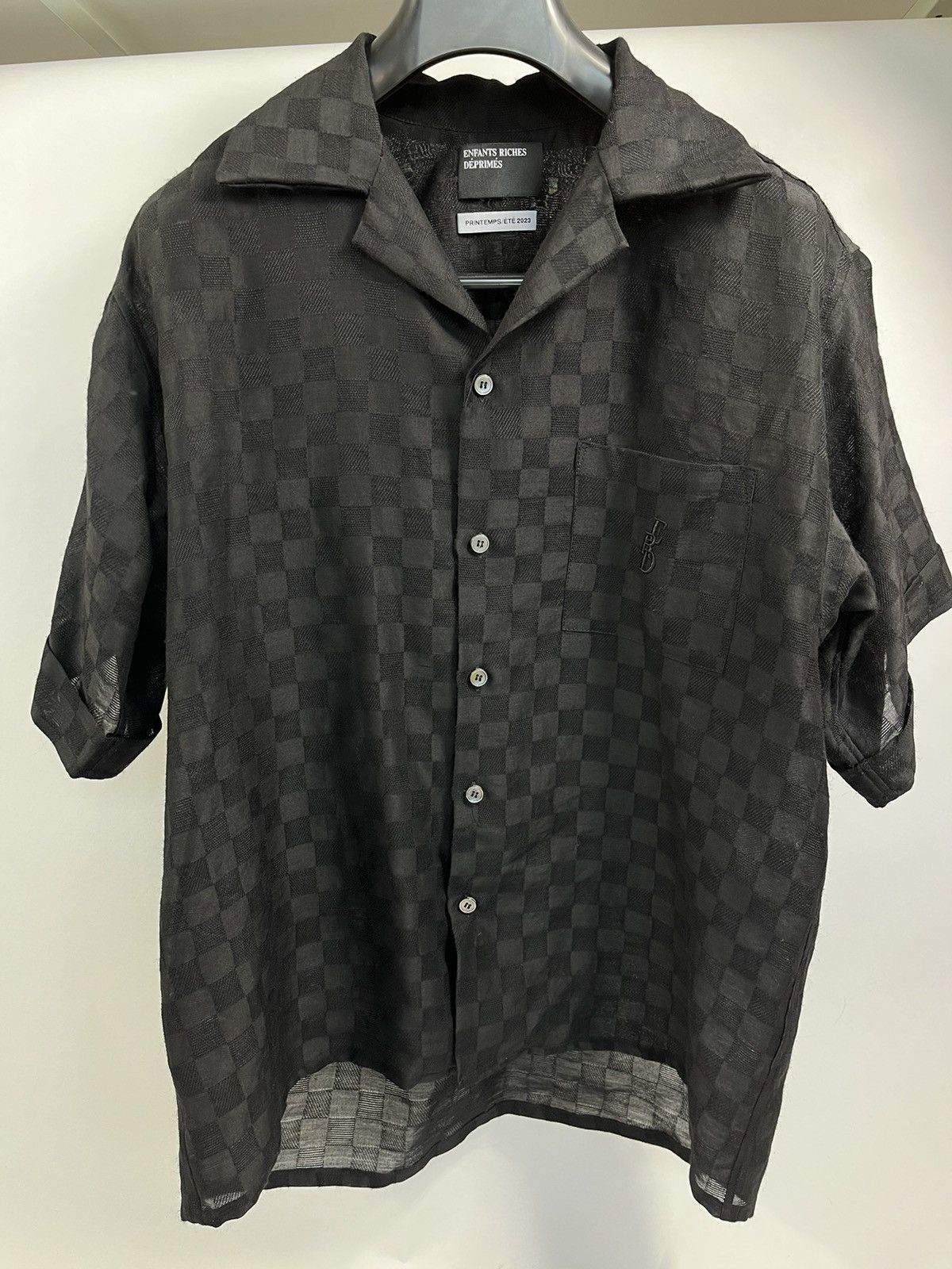 Enfants Riches Deprimes CHECK SHIRT-SEE THROUGH Size US XL / EU 56 / 4 - 1 Thumbnail