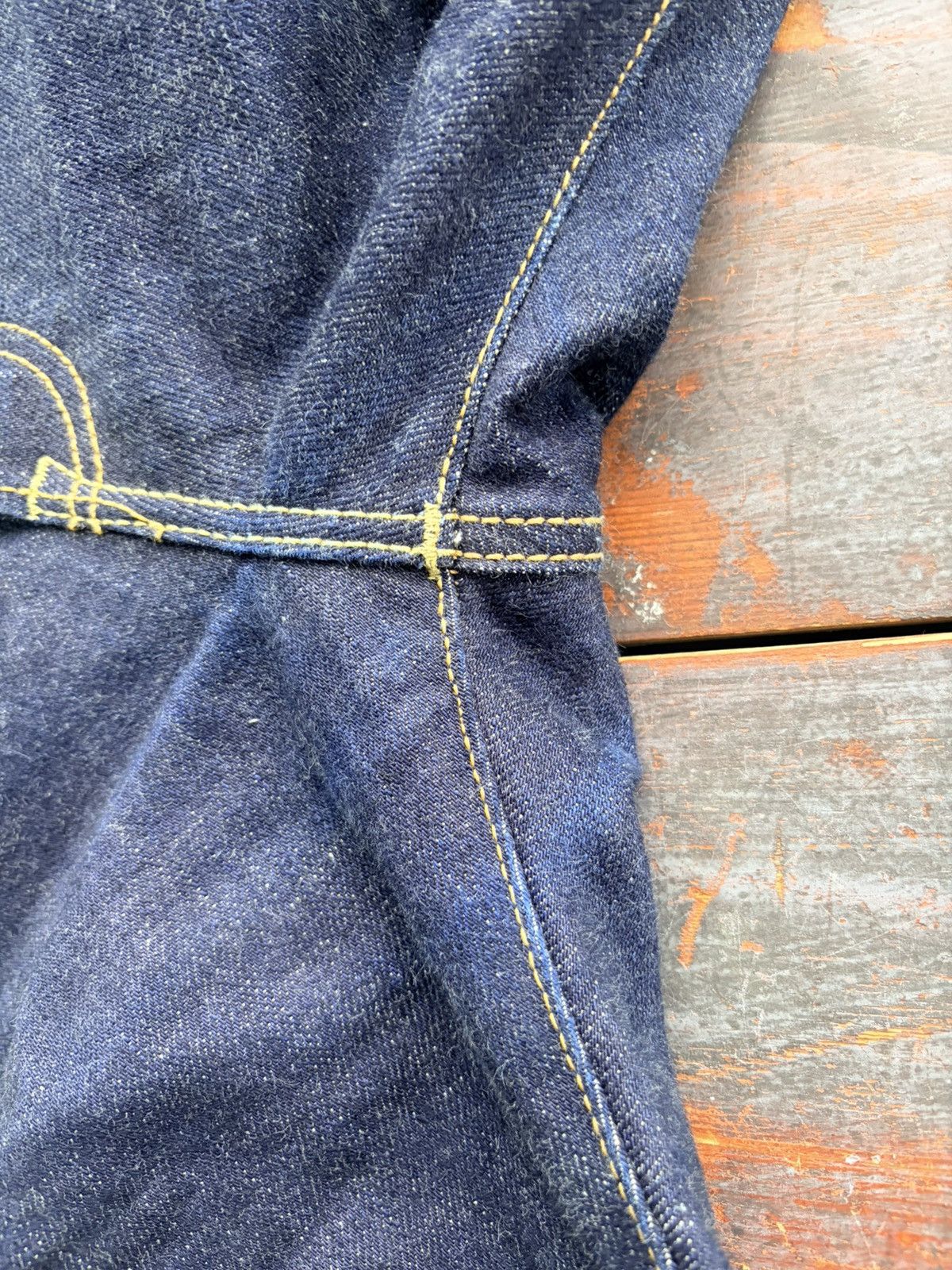 Iron Heart Iron Heart 888 18oz High Rise Tapered Vintage Selvedge sz 33 Size US 33 - 5 Thumbnail