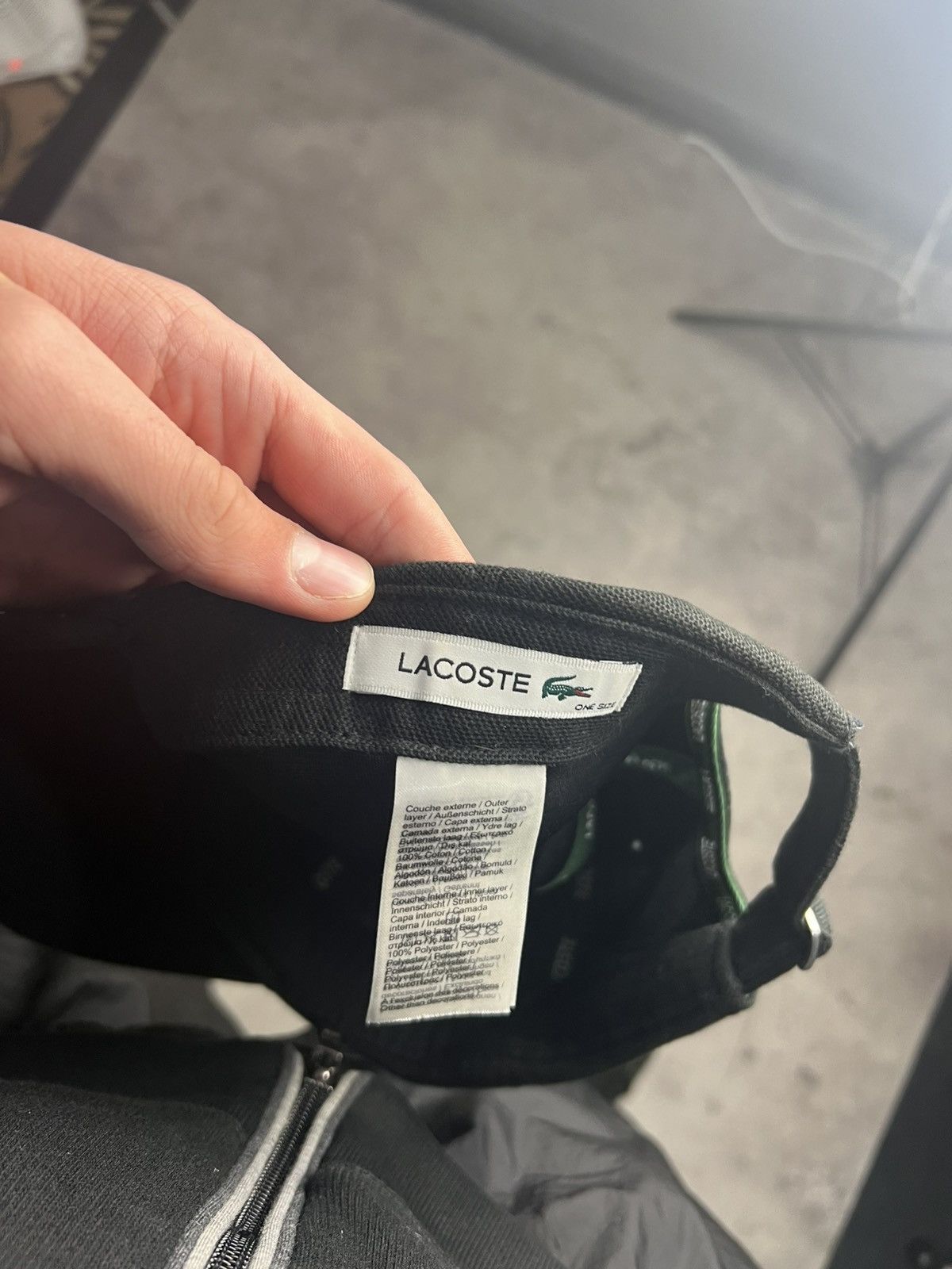 Lacoste Vintage Lacoste cap Rap Y2K Size ONE SIZE - 6 Thumbnail