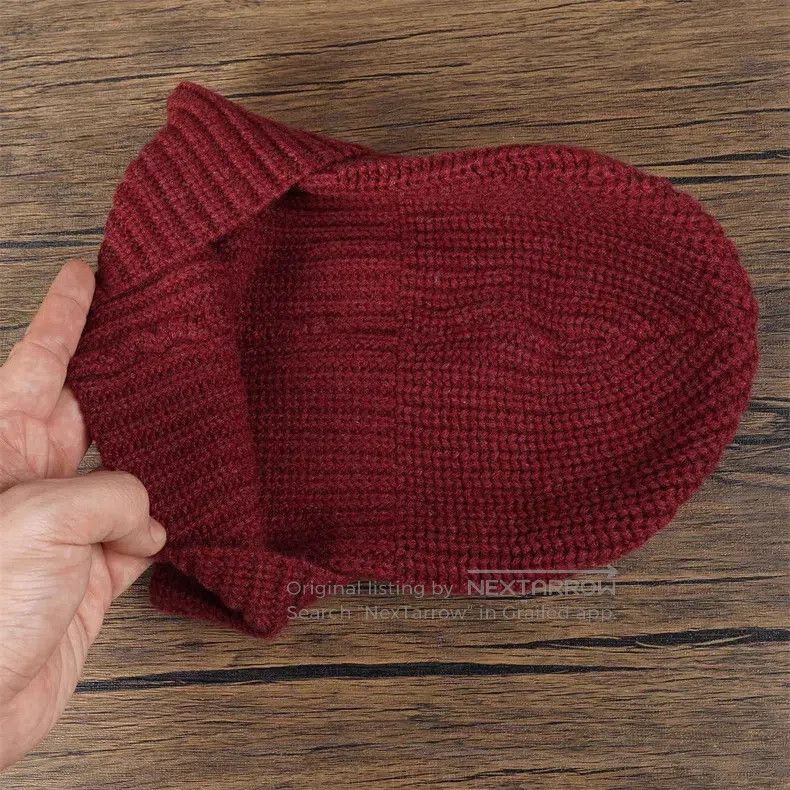 Brunello Cucinelli Brunello Cucinelli size M Ribbed Cashmere Knit Beanie Size ONE SIZE - 4 Thumbnail