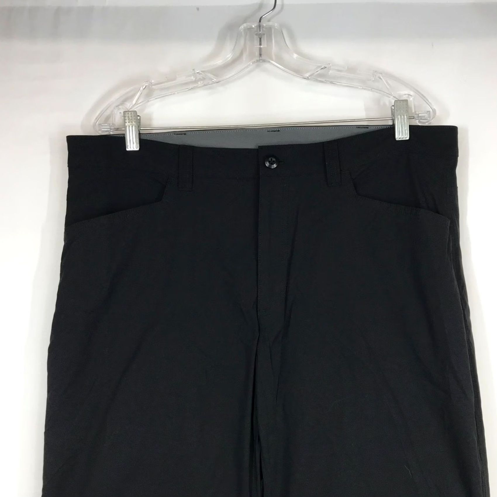 Eddie Bauer Eddie Bauer Mens 38 X 30 Black Convertible Hiking Camping Pants Size US 38 / EU 54 - 2 Thumbnail