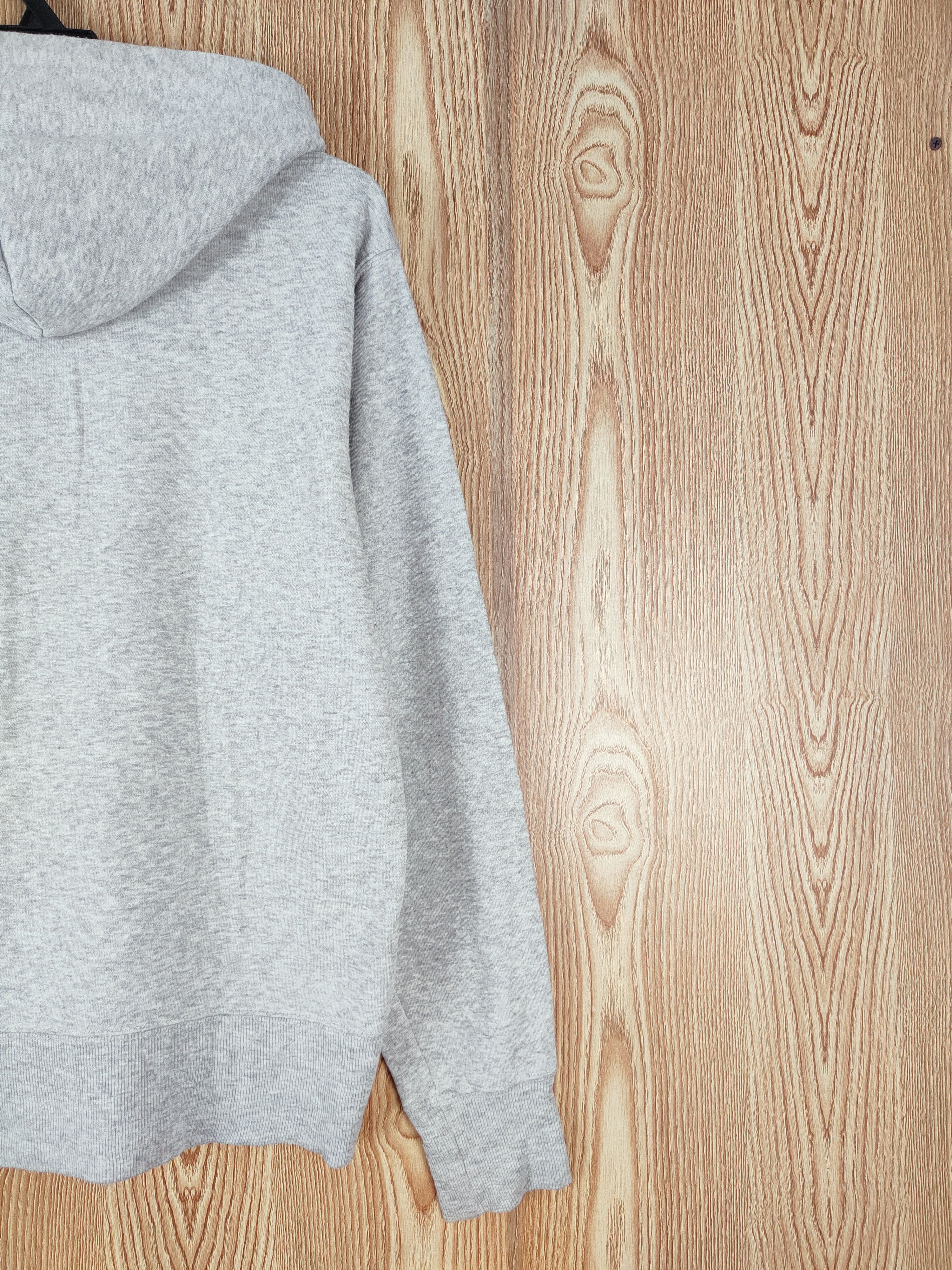 Japanese Brand × Vintage Vintage 💥 Real Words Gray Hoodie Sweaters Size L / US 10 / IT 46 - 10 Thumbnail