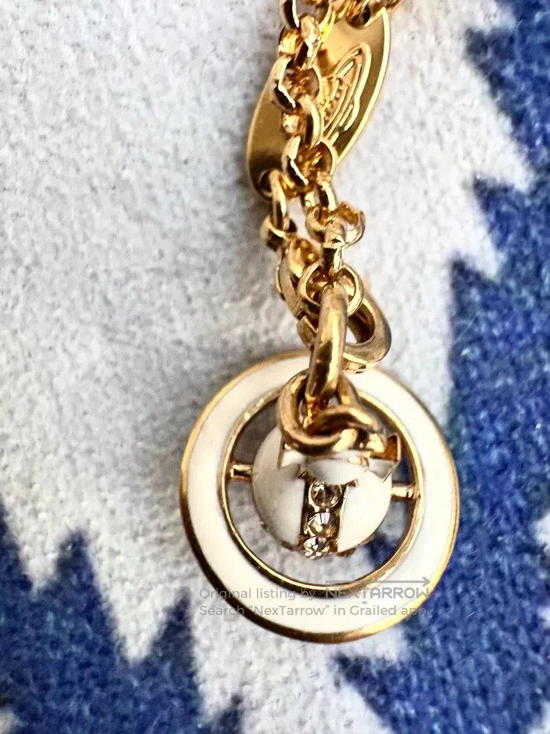 Vivienne Westwood Vivienne Westwood Vintage White Saturn Bracelet Size ONE SIZE - 5 Thumbnail