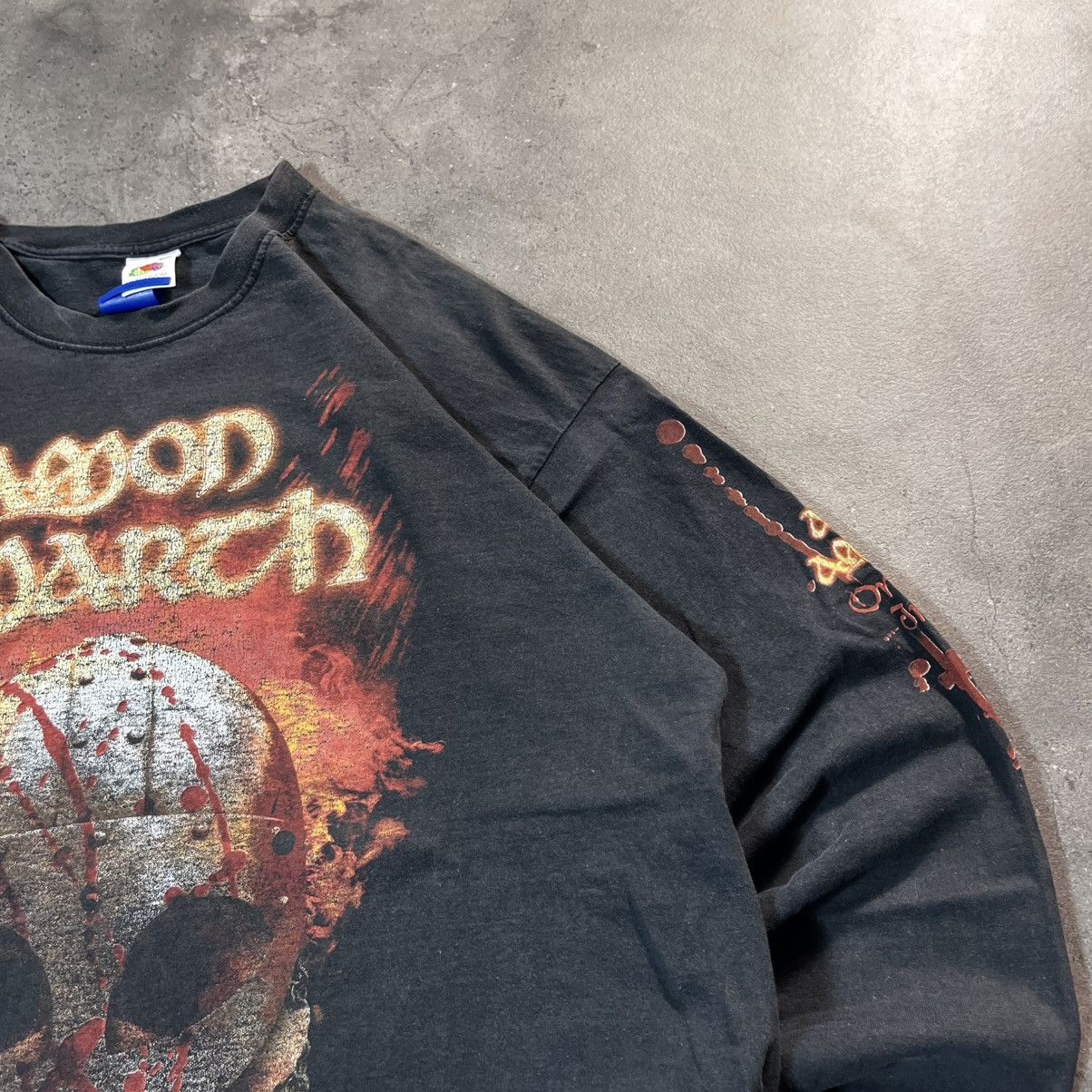 Band Tees Amon Amarth 00s Vintage Rock Metal Longsleeve Tee Tshirt Size US XL / EU 56 / 4 - 5 Thumbnail
