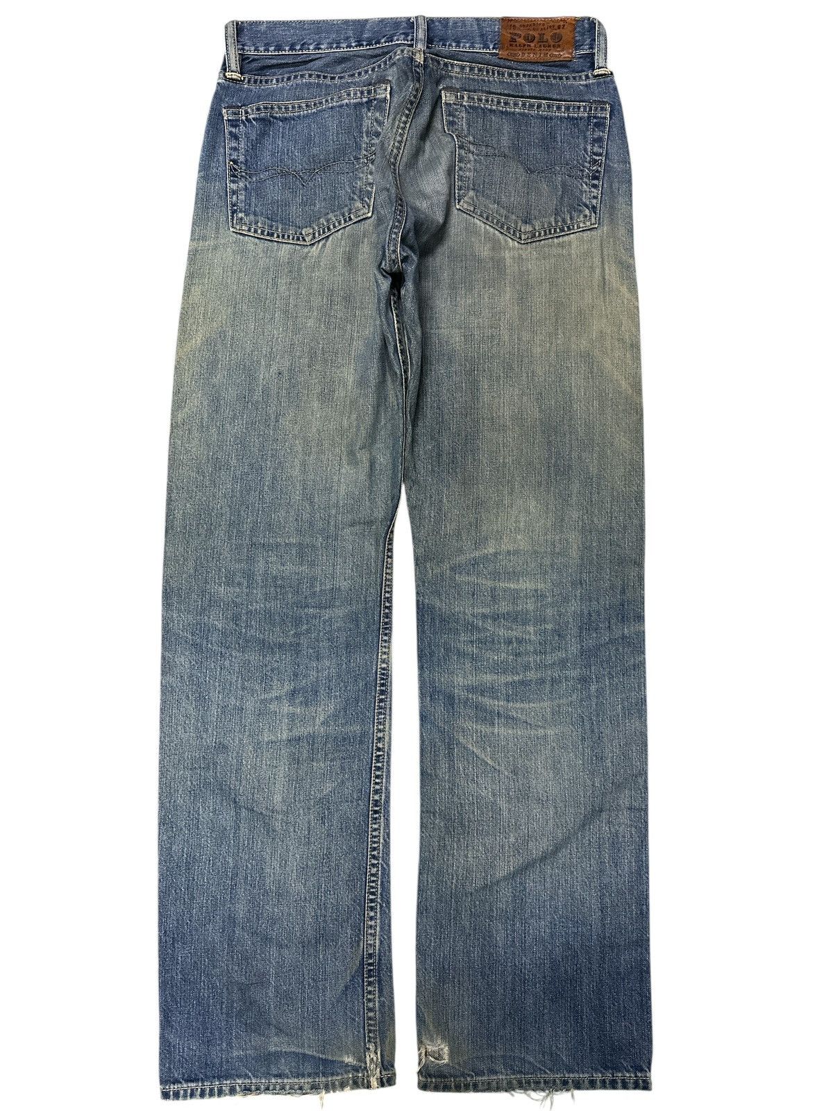 Polo Ralph Lauren Distress Polo Ralph Lauren Denim Jeans. Size US 30 / EU 46 - 3 Thumbnail