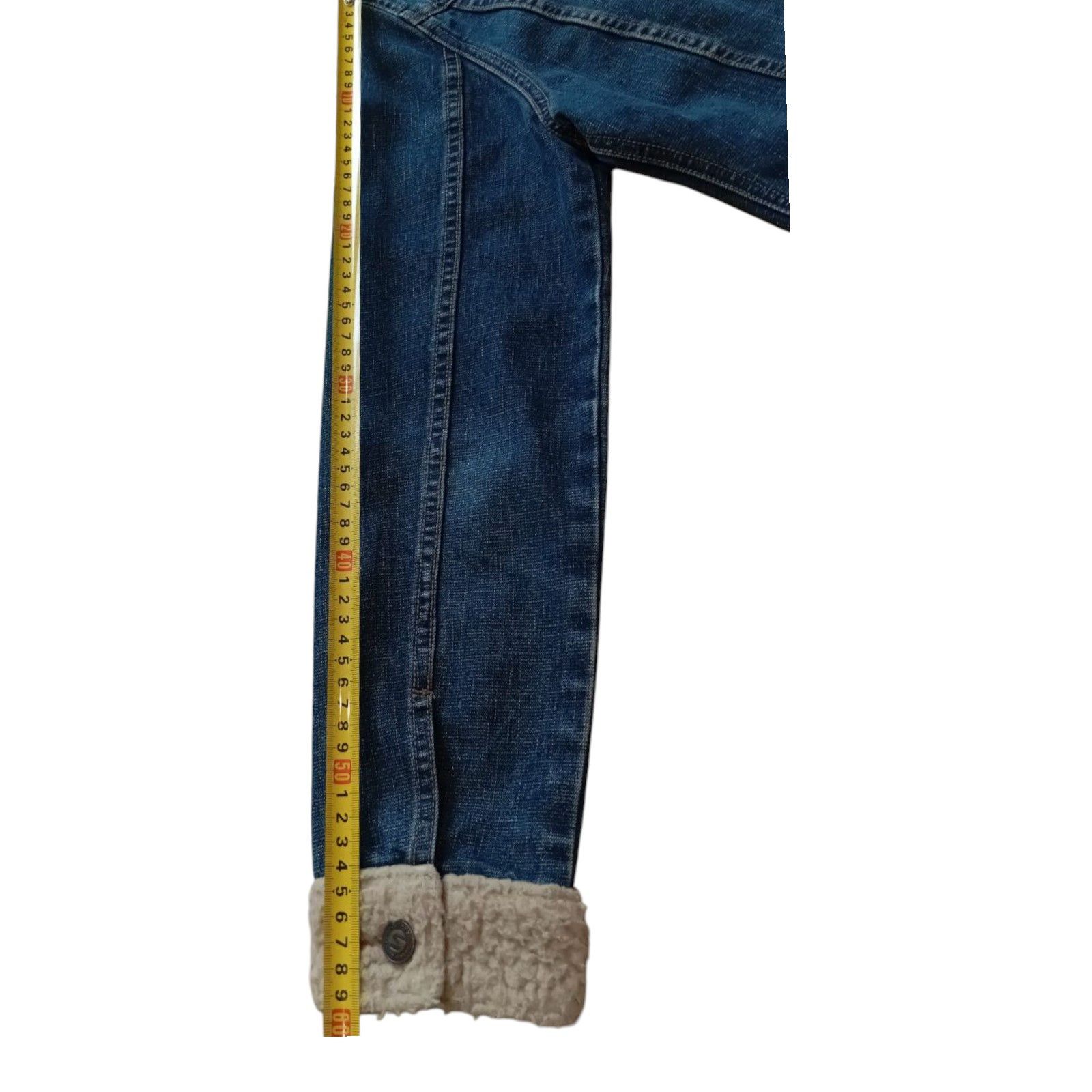 Other Squeeze Stephen Hardy Sherpa Jean Jacket L Size US L / EU 52-54 / 3 - 13 Thumbnail