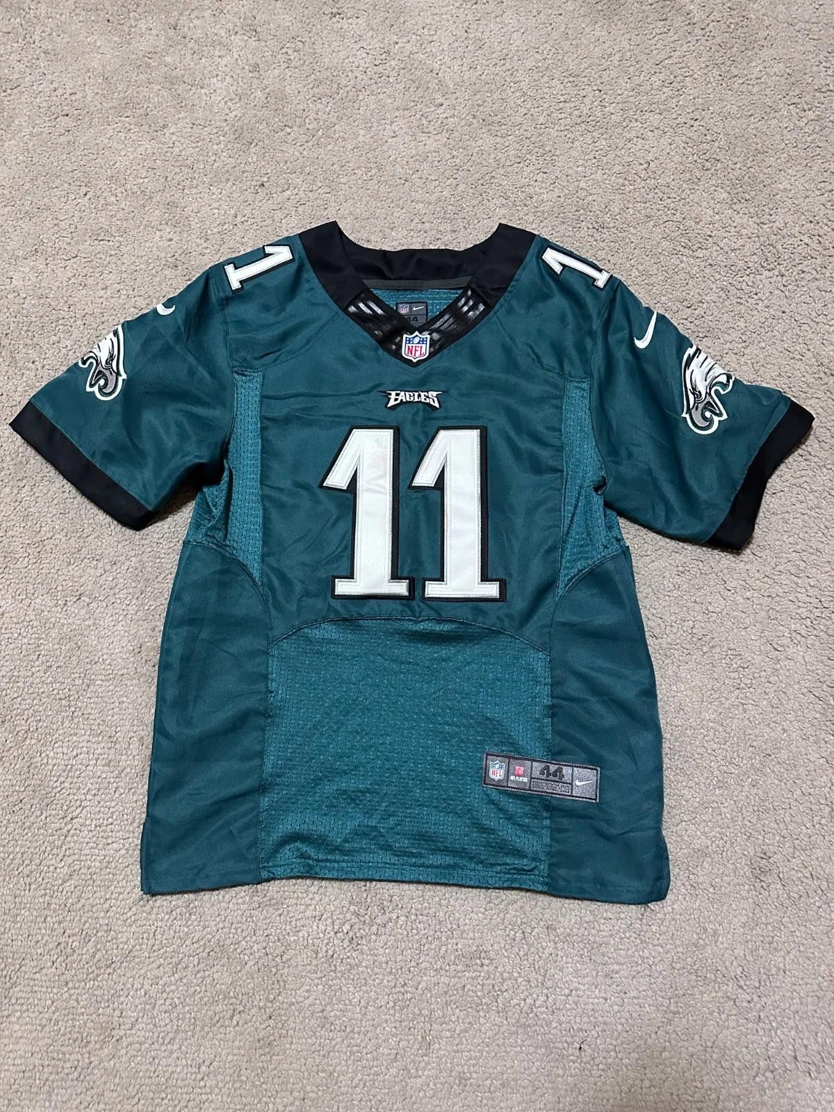 Nike NFL Philadelphia Eagles Nike Player Issue Jersey #11 Wentz Size ONE SIZE - 1 Thumbnail