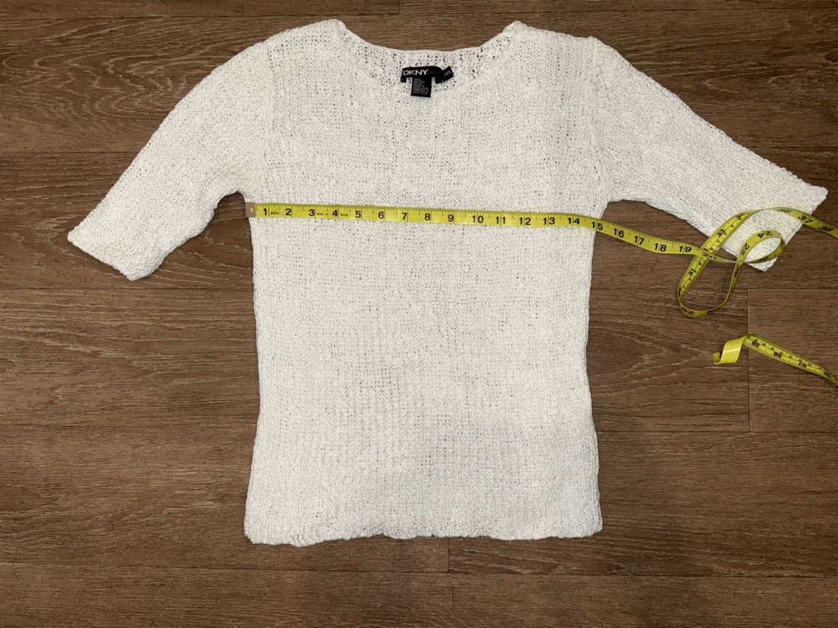 Other ***FINAL DROP***RARE 00s DKNY PETITE STRETCH KNIT SHIRT M/L Size L / US 10 / IT 46 - 1 Thumbnail