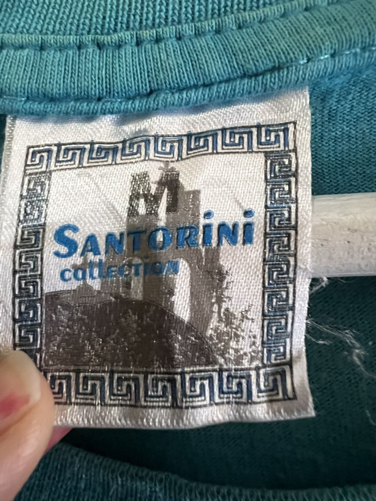 Japanese Brand SANTORINI TSHIRT Size US M / EU 48-50 / 2 - 7 Thumbnail