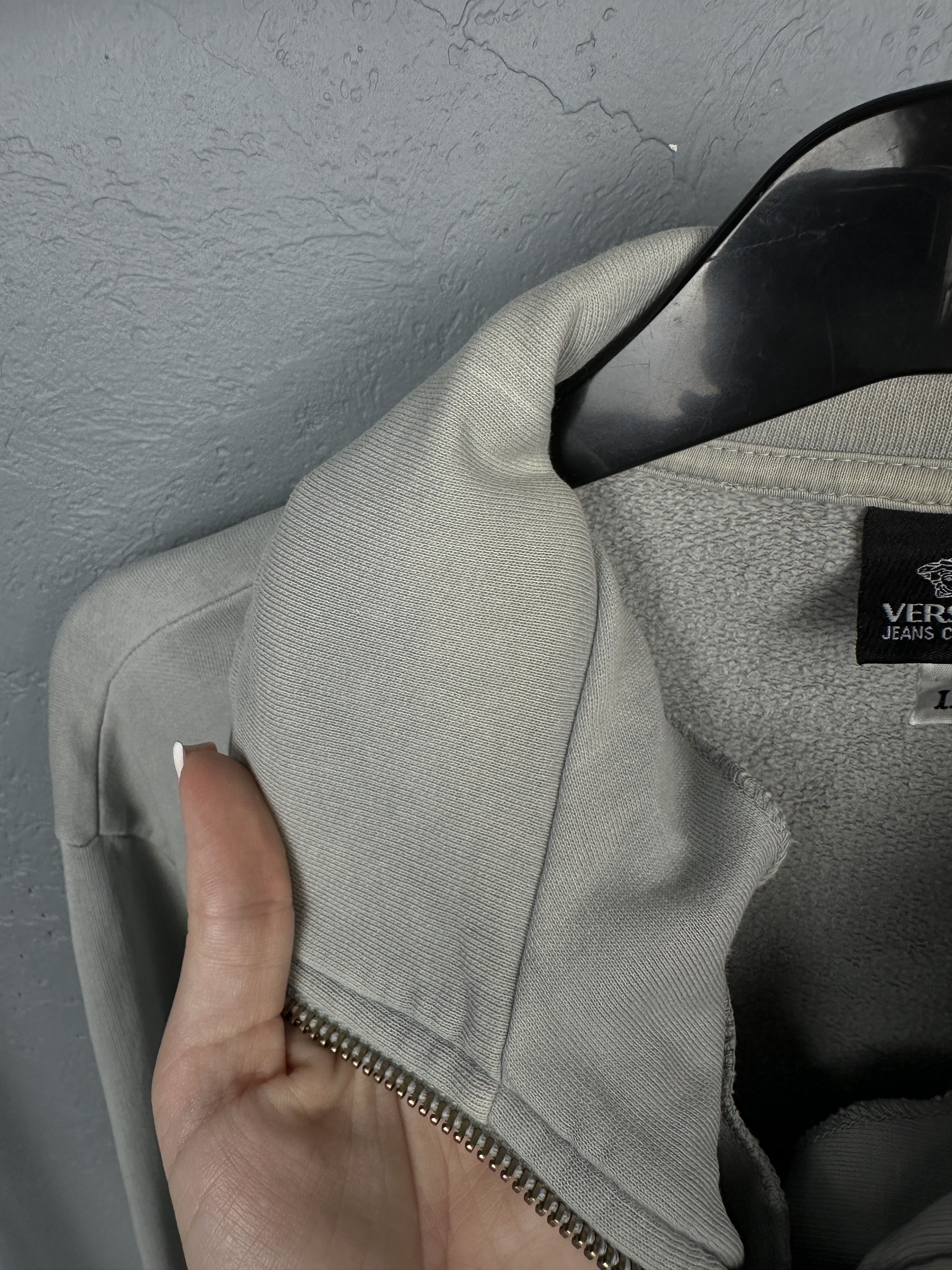 Versace Versace Jeans Couture Vintage Mens 1\4 Zip Sweater Size US L / EU 52-54 / 3 - 9 Thumbnail