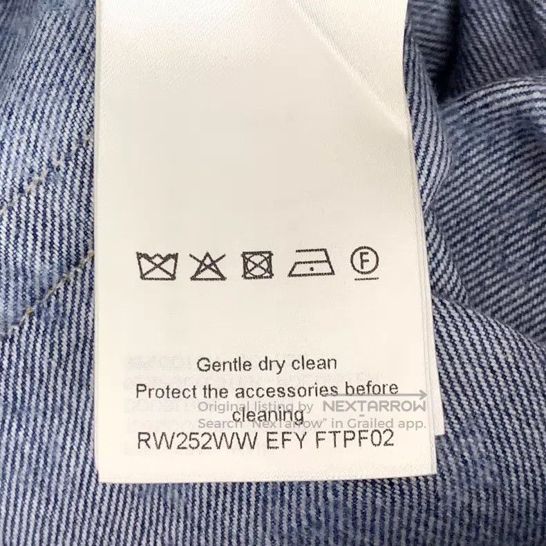 Louis Vuitton Louis Vuitton 25 blue presbyopic full-print denim pants Size US 42 / EU 58 - 6 Thumbnail