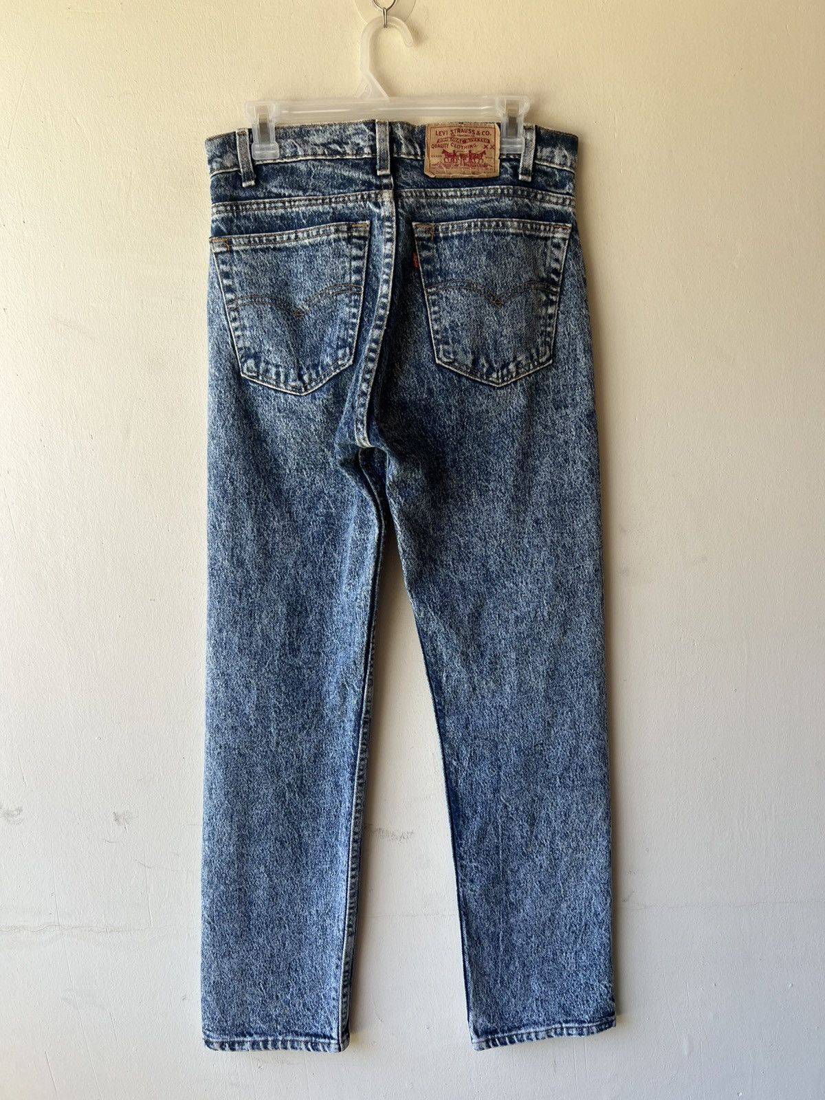 Levi's Vintage 80s Levi’s 505 Acid Wash Denim Jeans Size US 31 - 3 Thumbnail