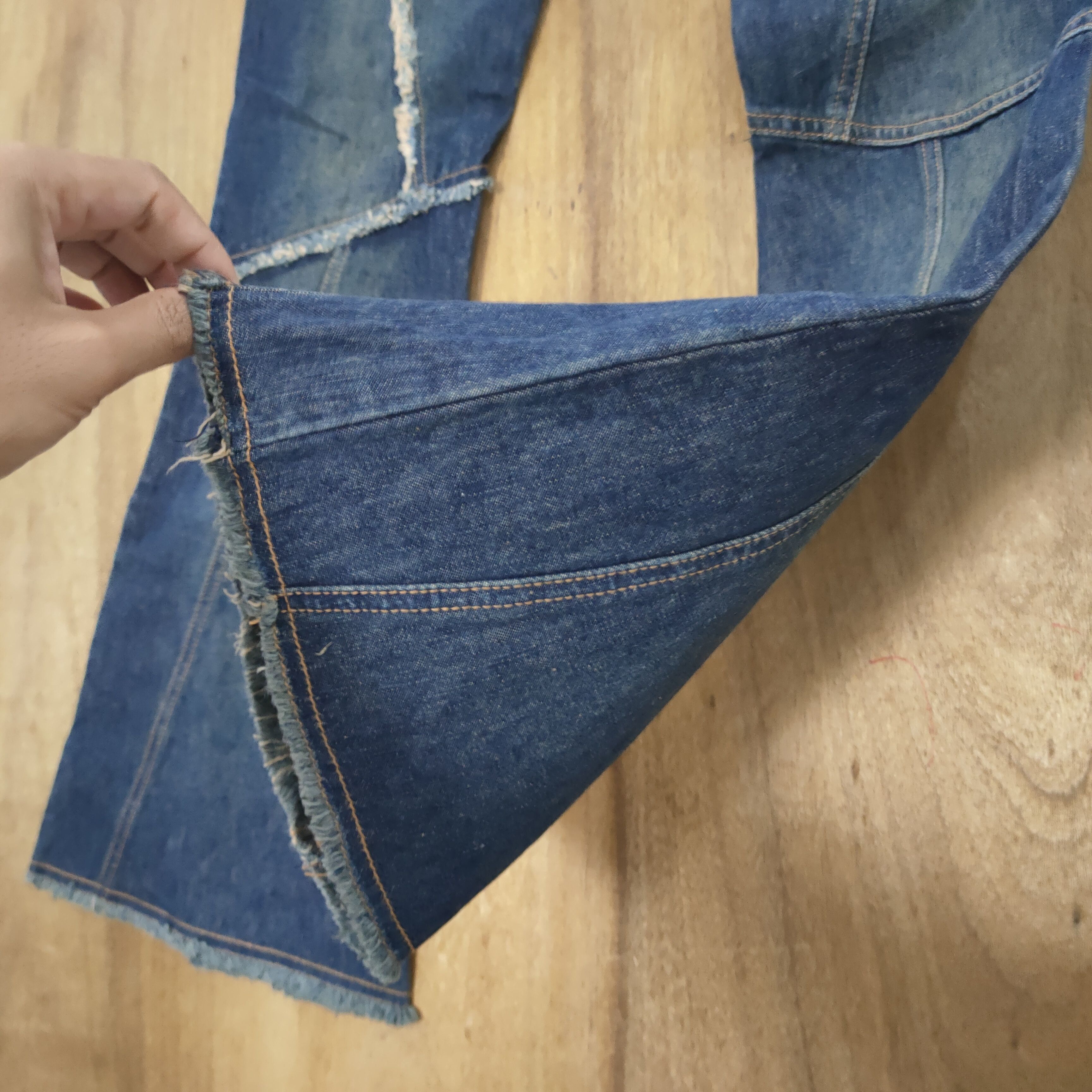 Japanese Brand RARE VINTAGE JAPANESE FLARED JEANS PANTS Size US 29 - 11 Thumbnail