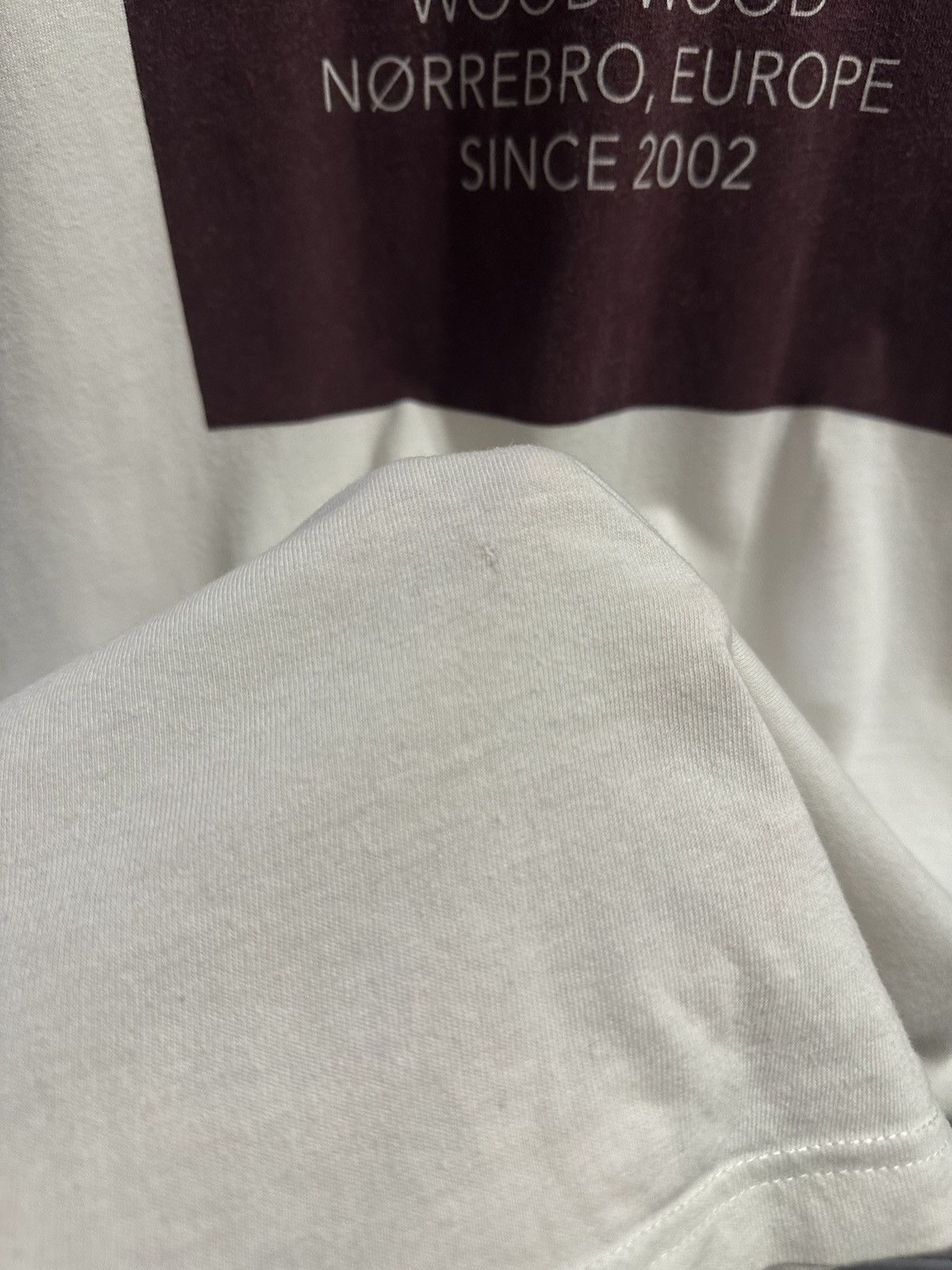 Wood Wood Rare Luxury T-Shirt Wood Wood Norrebro, Europe 2002 Size US S / EU 44-46 / 1 - 9 Thumbnail