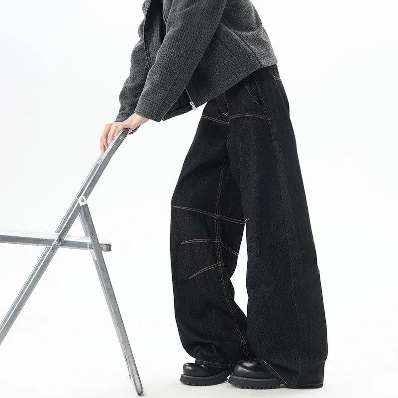 Japanese Brand American Retro Deconstruction Visible Lines Size US 32 / EU 48 - 3 Thumbnail
