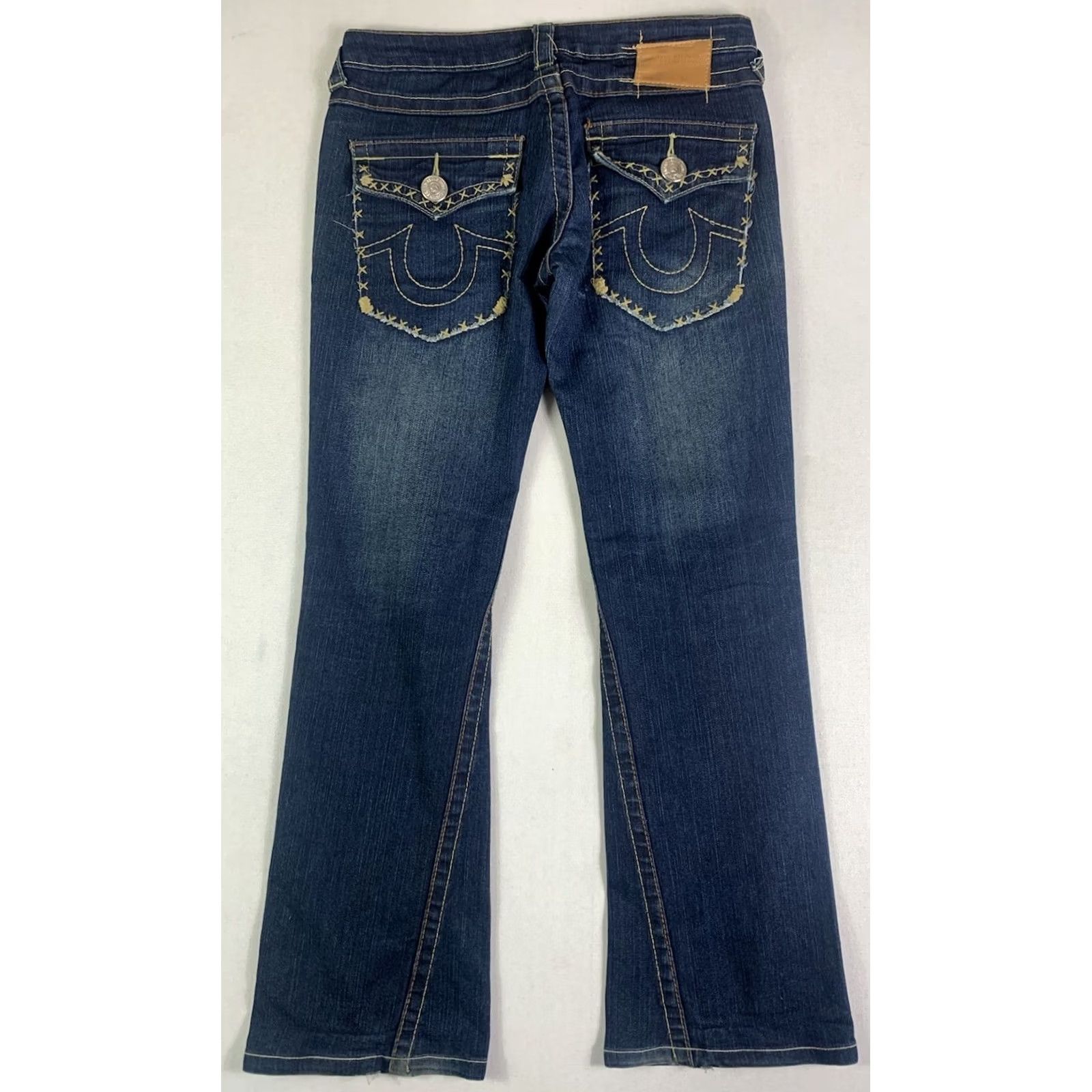 True Religion VINTAGE False? True Religion Becky Jeans 26 Blue Womens Jeans Flared 30x30 Size 26" / US 2 / IT 38 - 2 Thumbnail