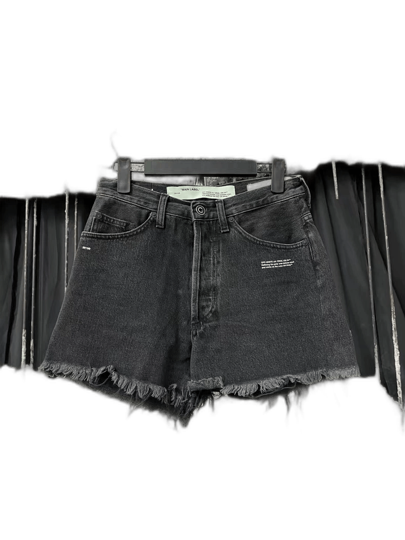 1017 ALYX 9SM Off White Denim Shorts Size 25-yf Size 24" / US 00 / IT 34 - 1 Thumbnail