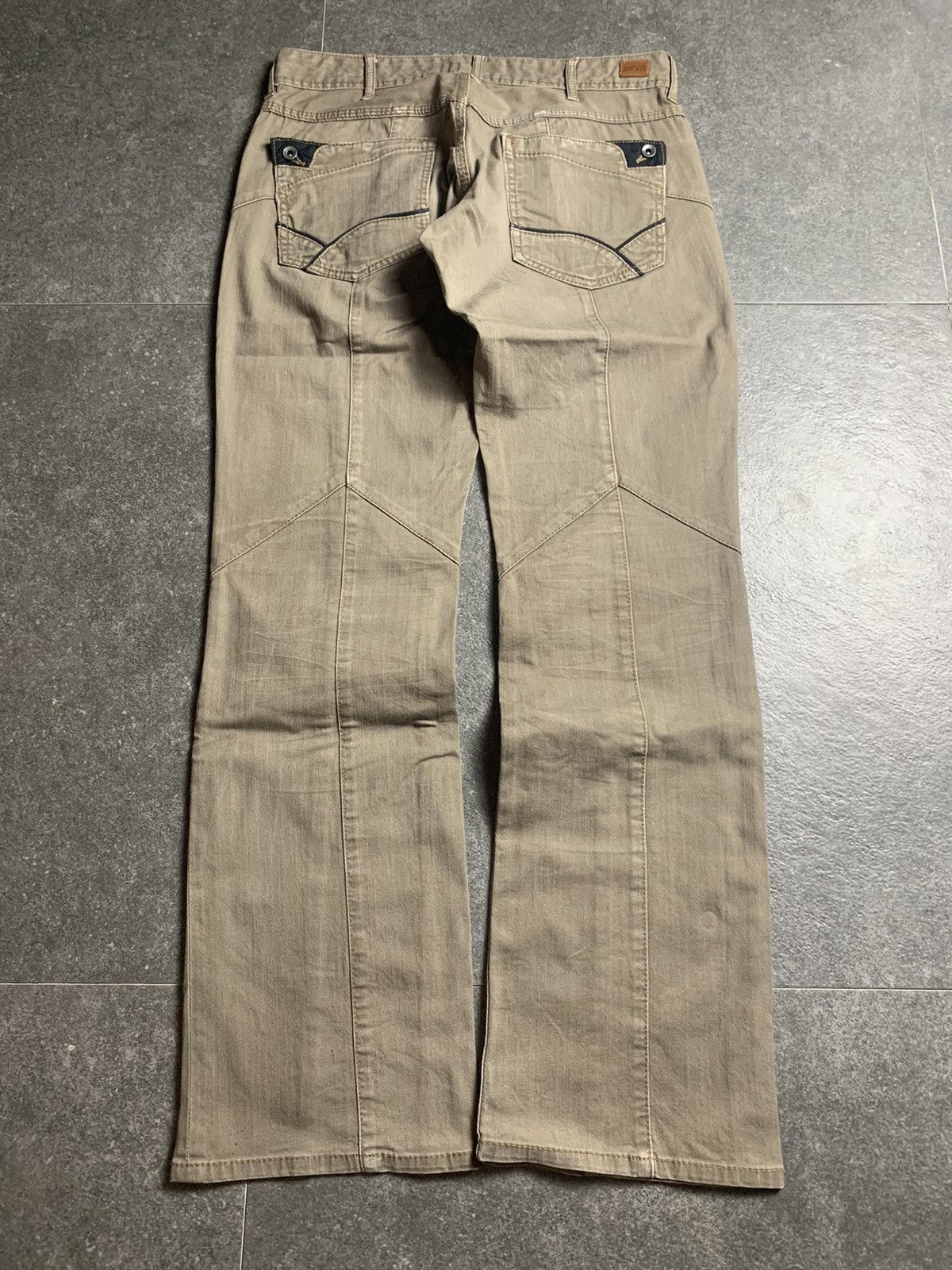 Japanese Brand 2000s Nicole Club For Men Bootcut Pants Size US 31 - 10 Thumbnail