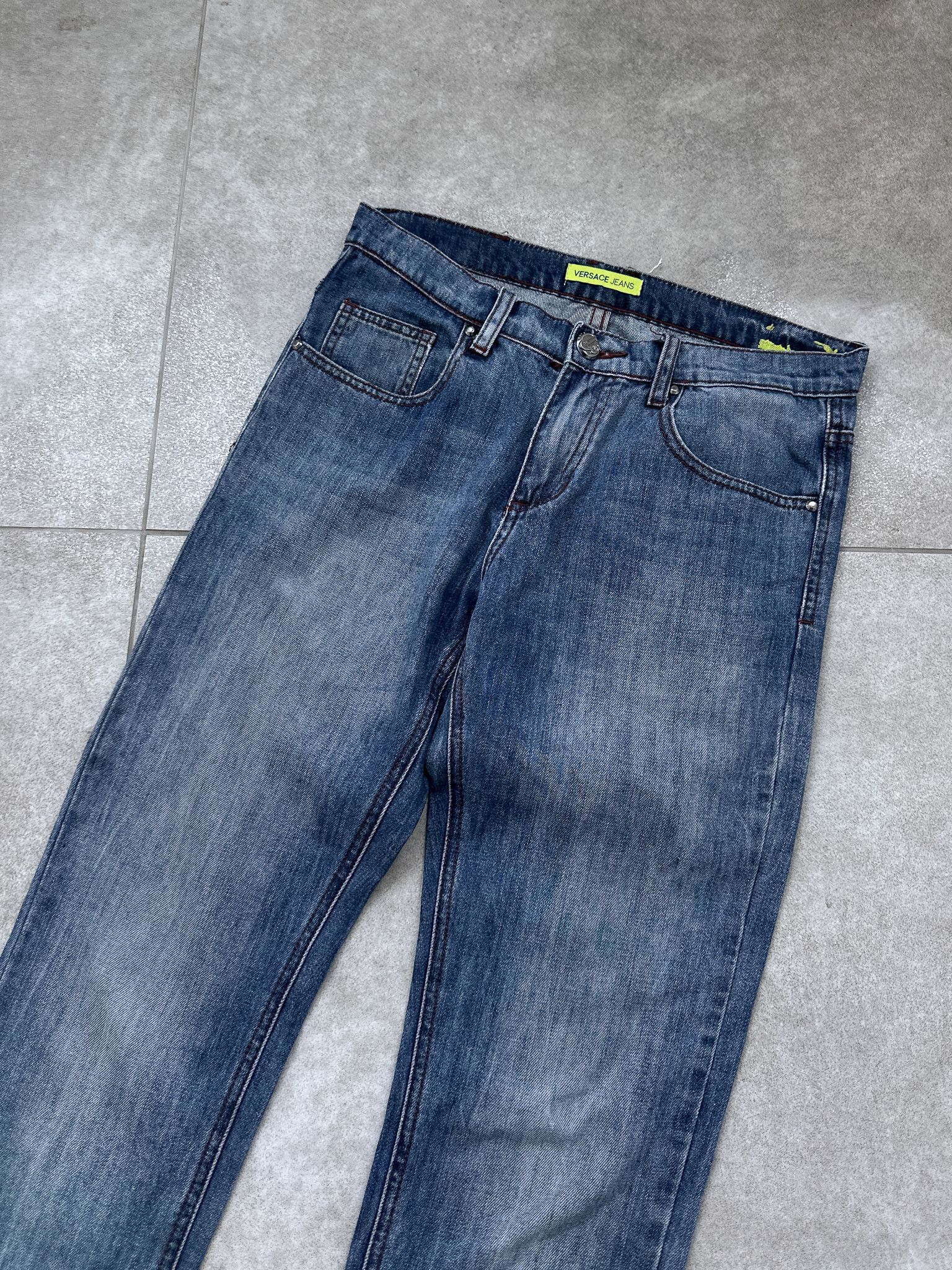 Versace Versace Jeans Skinny Jeans Blue Denim Size 29" - 3 Thumbnail