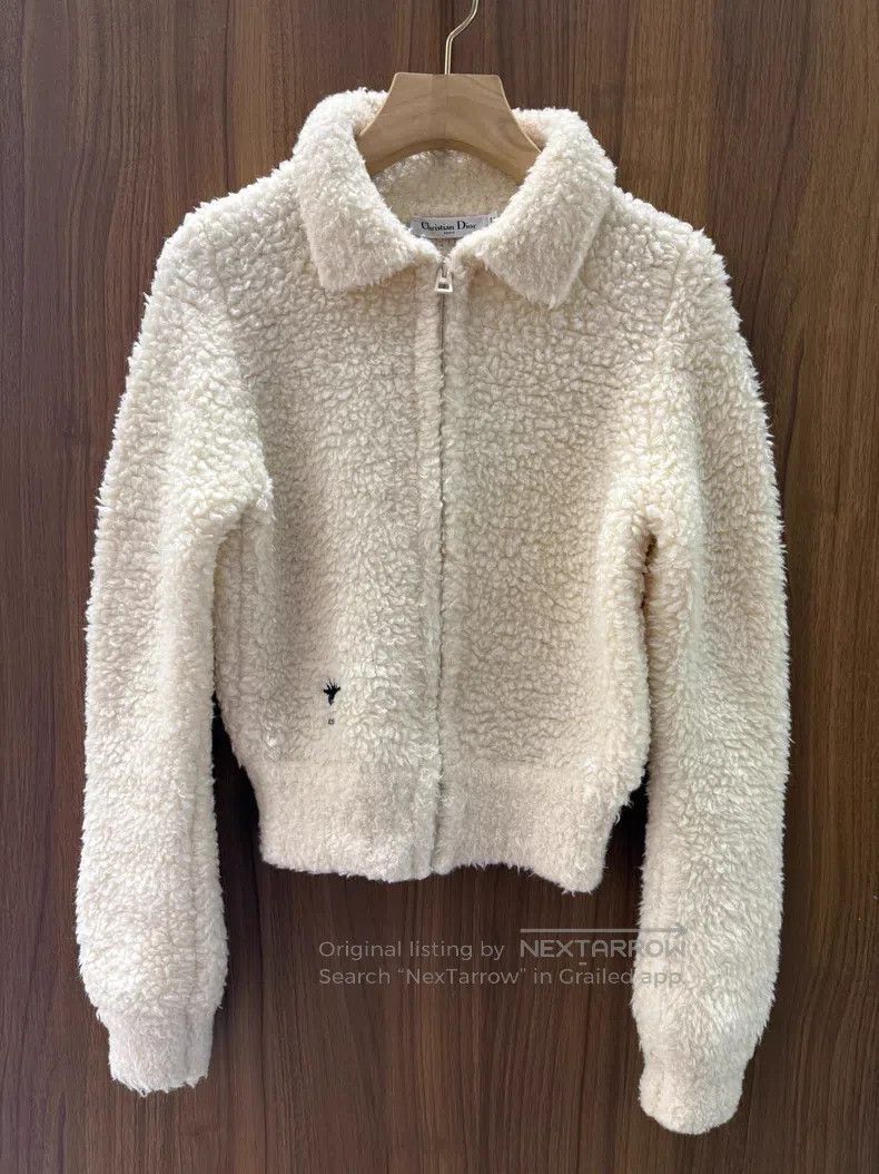 Dior Dior Bee embroidered wool coat Size XS / US 0-2 / IT 36-38 - 1 Thumbnail