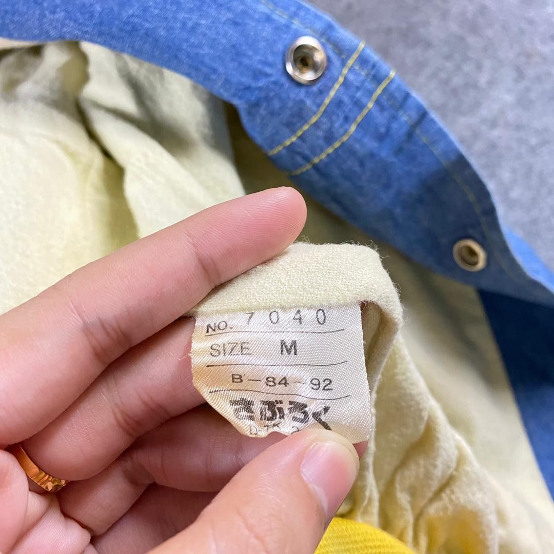 Issey Miyake Vintage Saboruku Denim Jacket Size US L / EU 52-54 / 3 - 10 Thumbnail