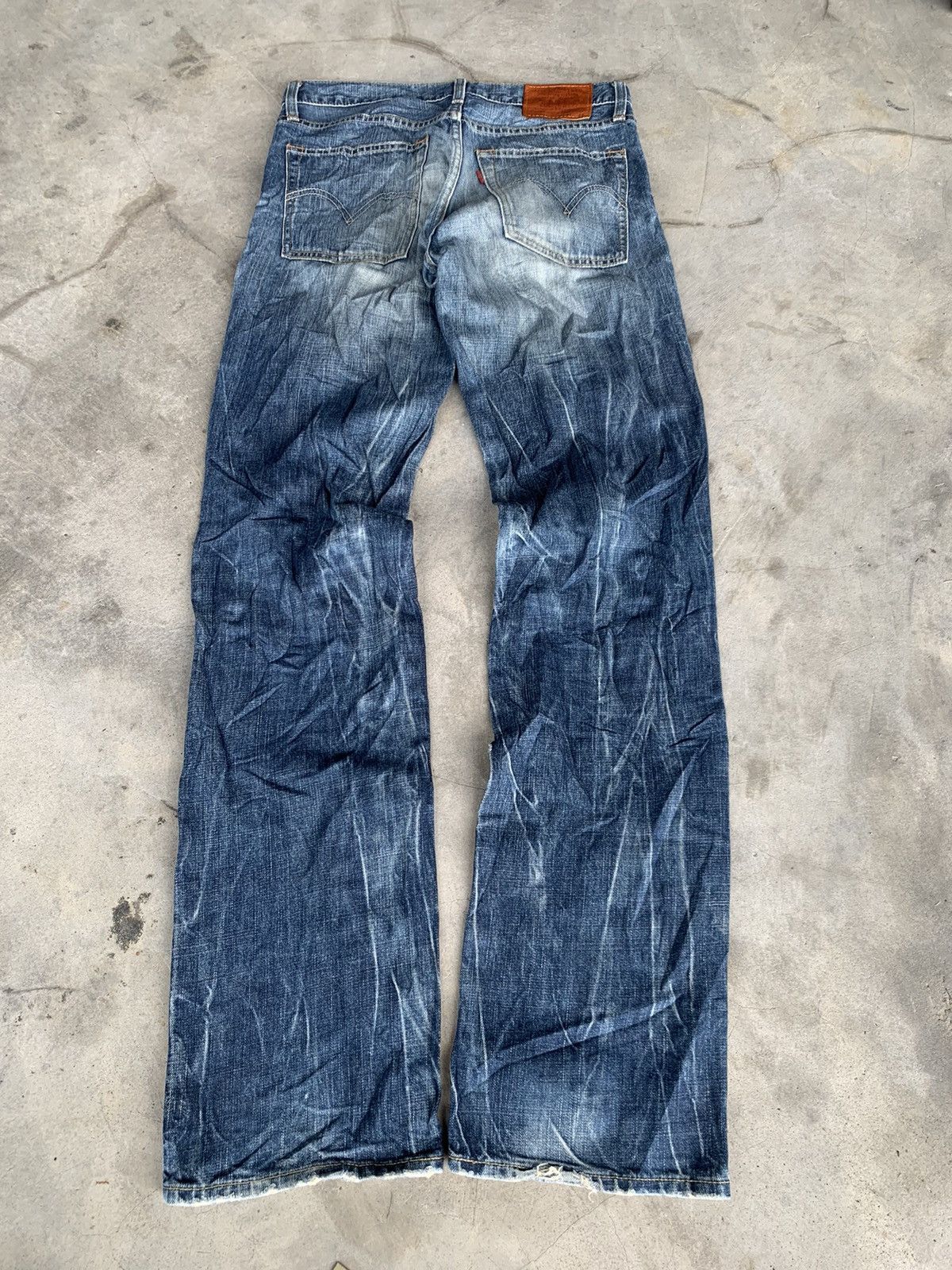 Levi's Vintage Clothing Levi's 502 mud wash nice design. Size US 31 - 2 Thumbnail