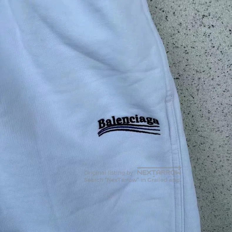 Balenciaga Balenciaga Gray Blue Coke Shorts XS. Size US 31 - 3 Thumbnail