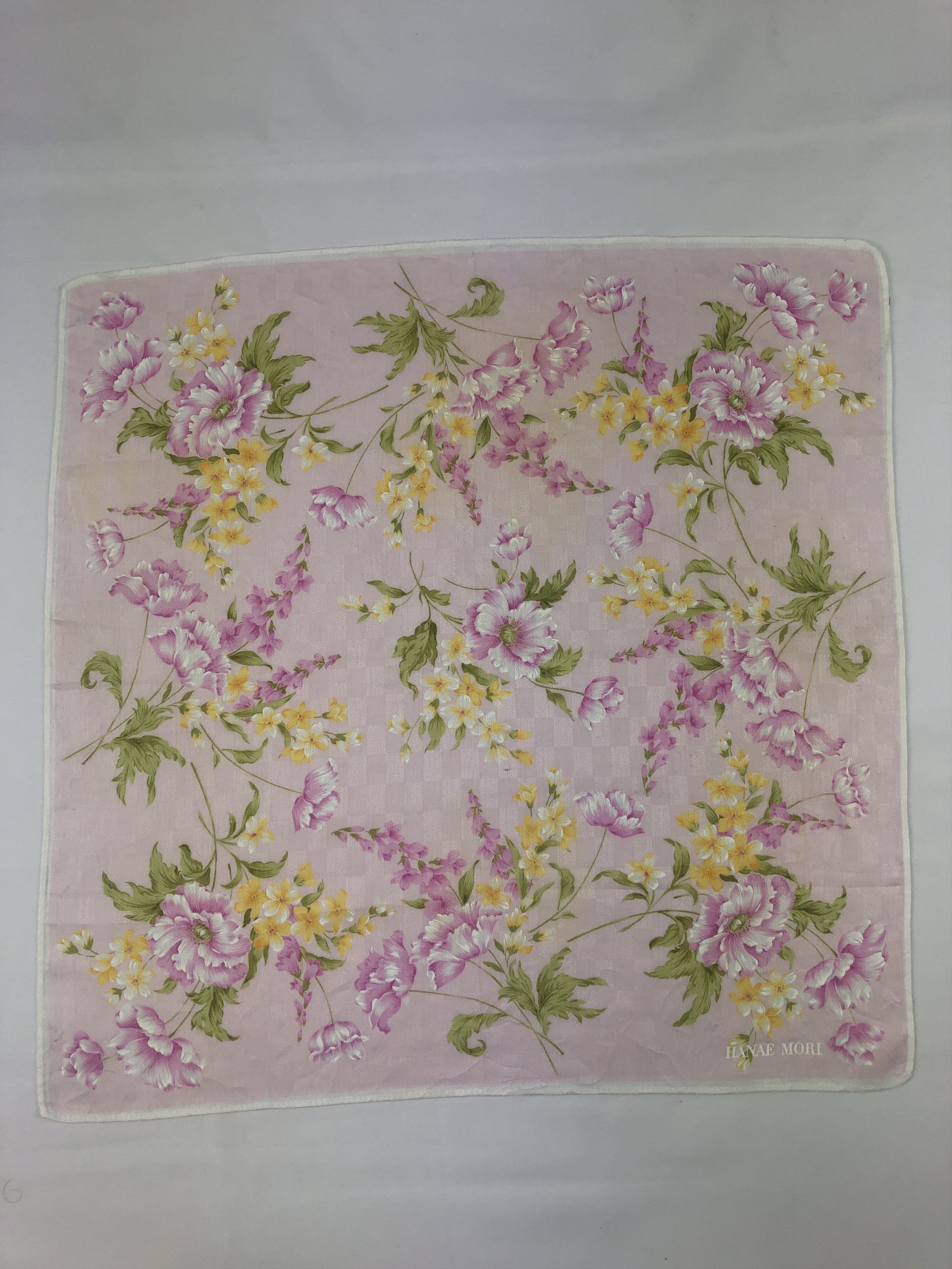 Hanae Mori × Japanese Brand × Vintage Hanae Mori Handkerchief / Bandana / Neckerchief Size ONE SIZE - 3 Thumbnail