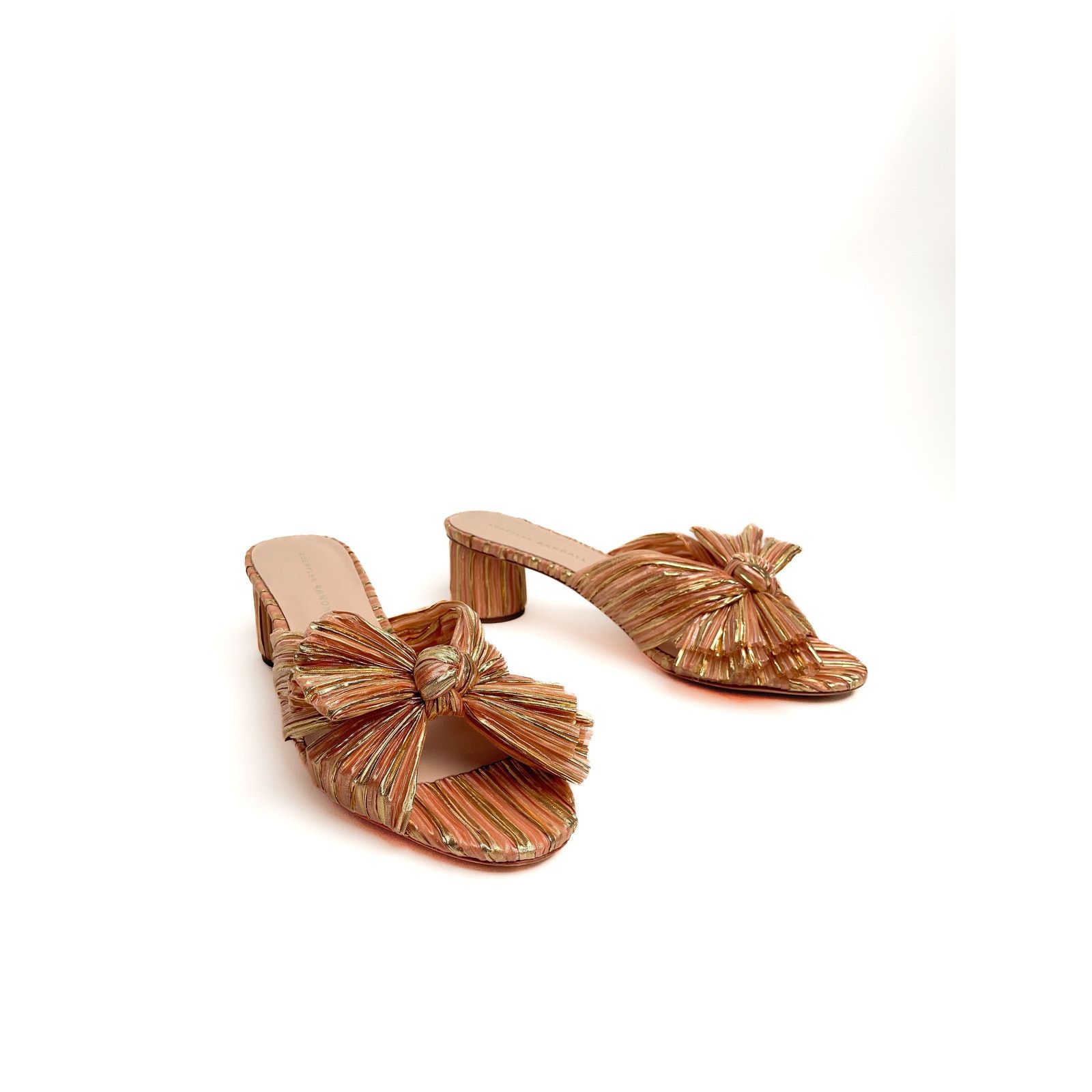 Loeffler Randall Penny Bow Mules Size US 8.5 / IT 38.5 - 3 Thumbnail