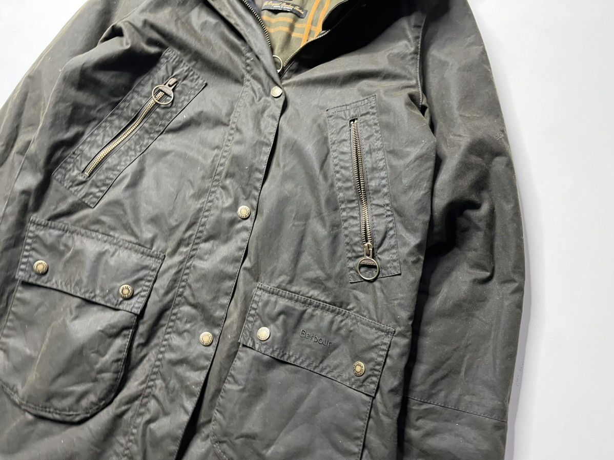 Barbour Barbour Stavia Wax Jacket Size S / US 4 / IT 40 - 4 Thumbnail