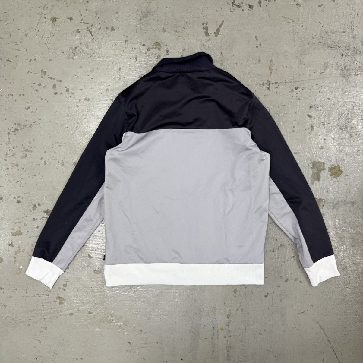 FCUK FCUK Track Jacket Jersey Two-Tone Y2K Gray/CW293 Size US L / EU 52-54 / 3 - 8 Thumbnail