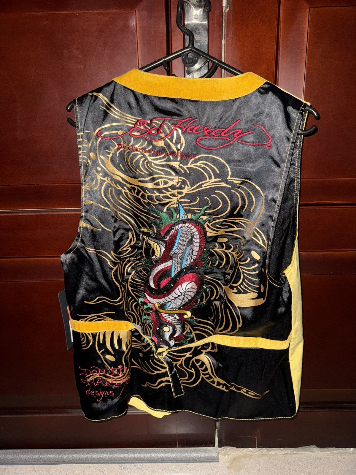 Ed Hardy Don Ed Hardy velvet Vest Size US M / EU 48-50 / 2 - 13 Thumbnail