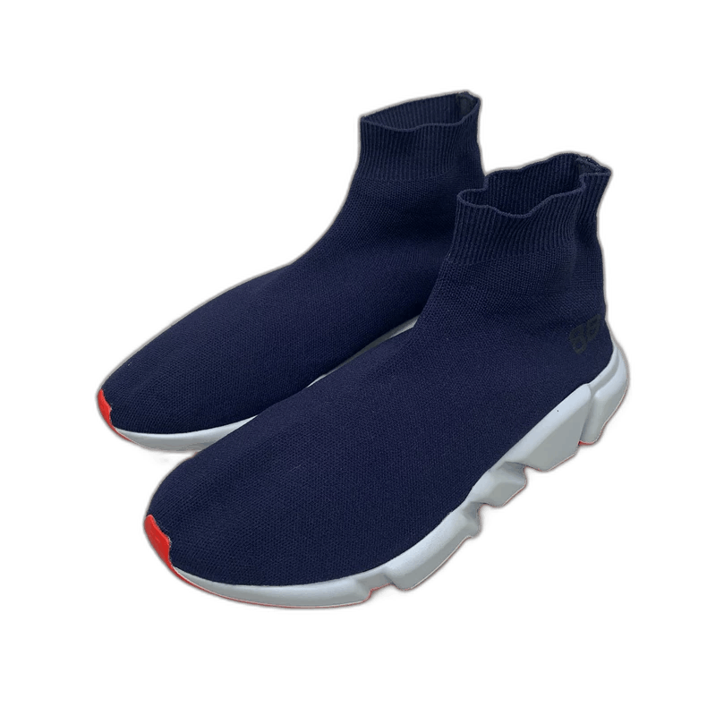 Balenciaga Balenciaga Navy Socks Shoes Size 42-yf Size US 9 / EU 42 - 1 Thumbnail