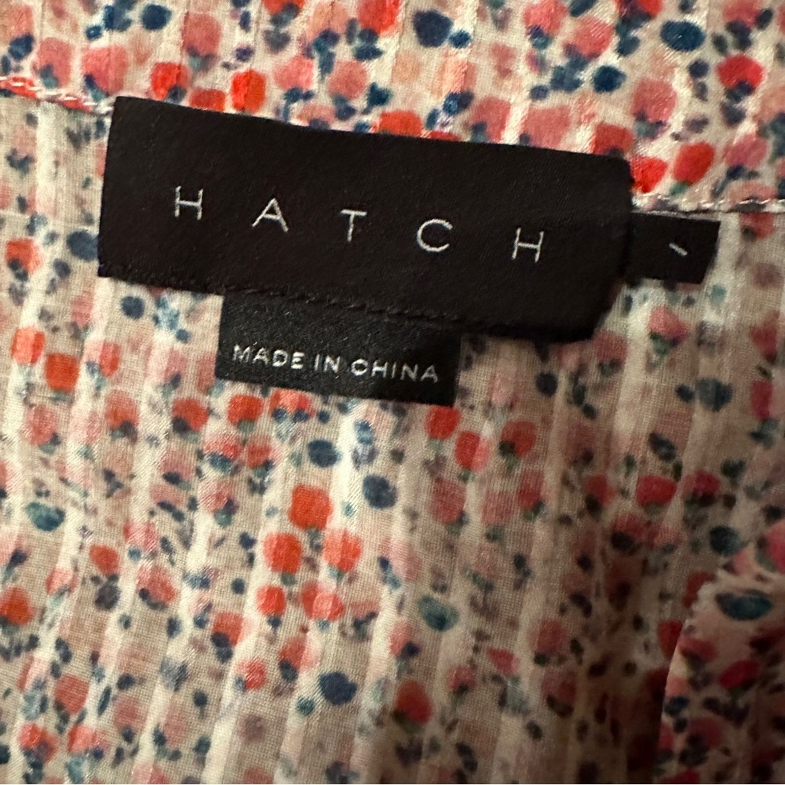 Other Hatch Maternity Margarette Floral Short Sleeve Midi Dress Size S / US 4 / IT 40 - 6 Thumbnail
