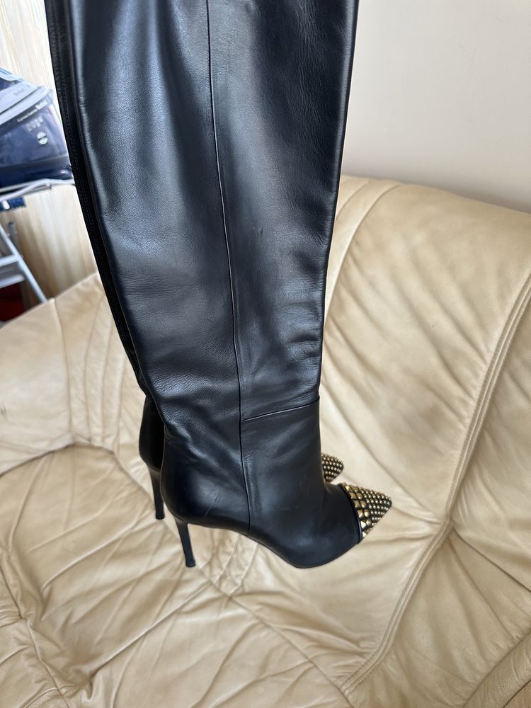 Gucci Gucci Leather Heels Boots Size US 6.5 / IT 36.5 - 2 Thumbnail