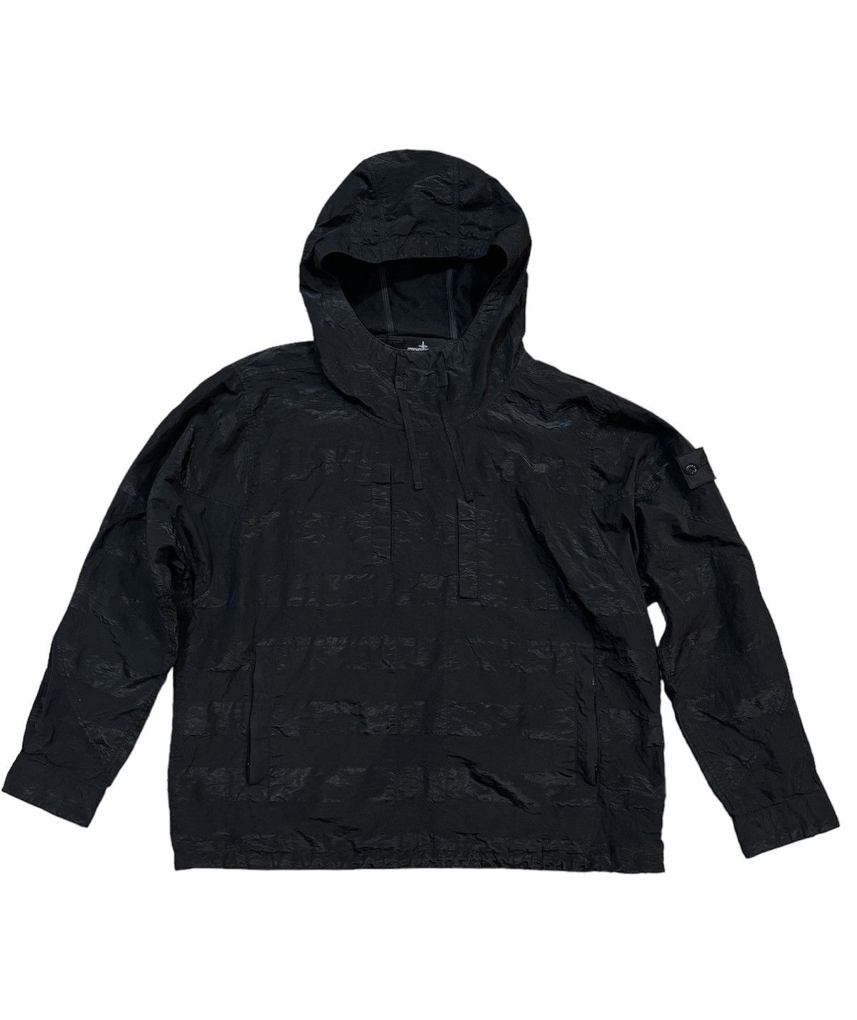 Stone Island 1200$ Stone Island Shadow Project Striped Nylon Metal Smock |  Grailed