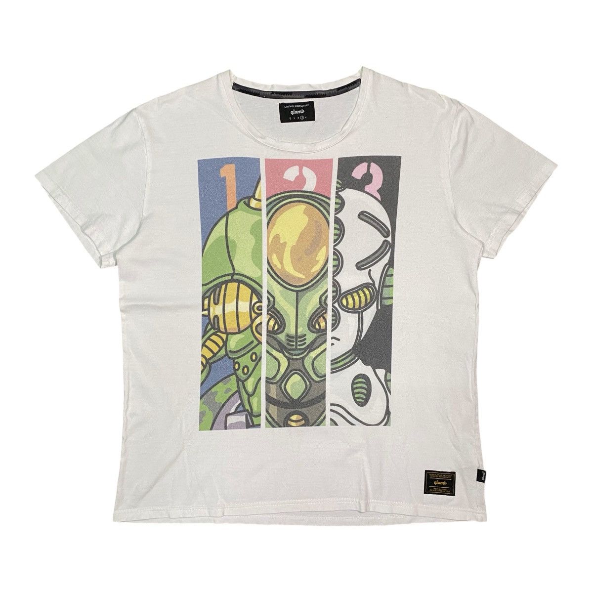 Anime JOJO x GLAMB ECHOES ACT 1 ACT 2 & ACT 3 STAND ANIME T SHIRT Size US L / EU 52-54 / 3 - 1 Thumbnail