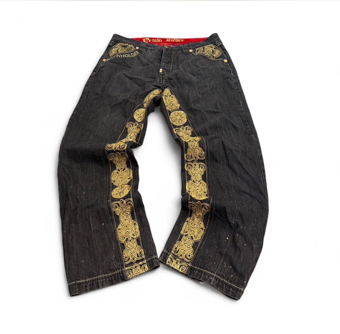 Other Y2K Crown Holder Baggie Jeans Size US 38 / EU 54 - 1 Thumbnail