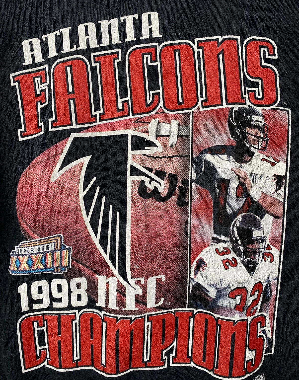 Tultex 1998 Atlanta Falcons NFC Champs Sweatshirt Men’s Size Large Size US L / EU 52-54 / 3 - 2 Thumbnail