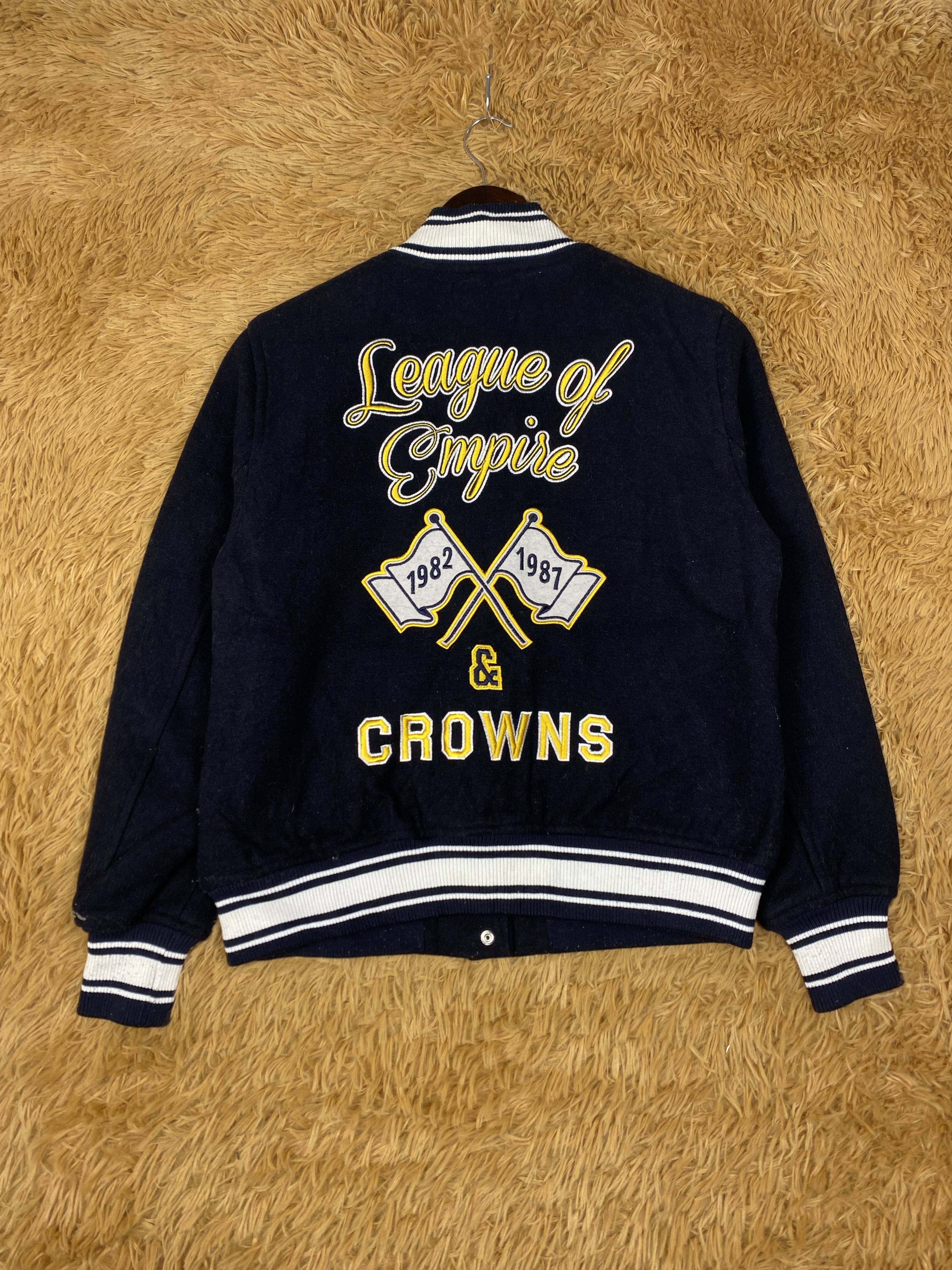 MLB Vintage Rodeo Crowns Varsity Jacket DJ0356 Size US M / EU 48-50 / 2 - 1 Thumbnail