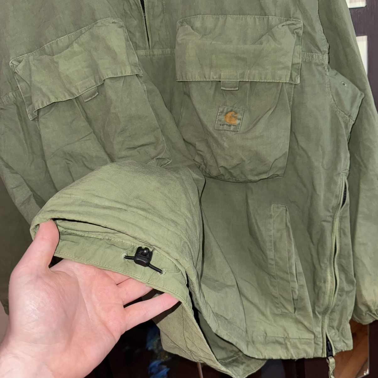Carhartt Carhartt Berm Pullover Military Type Anorak Jacket Size US XL / EU 56 / 4 - 11 Thumbnail